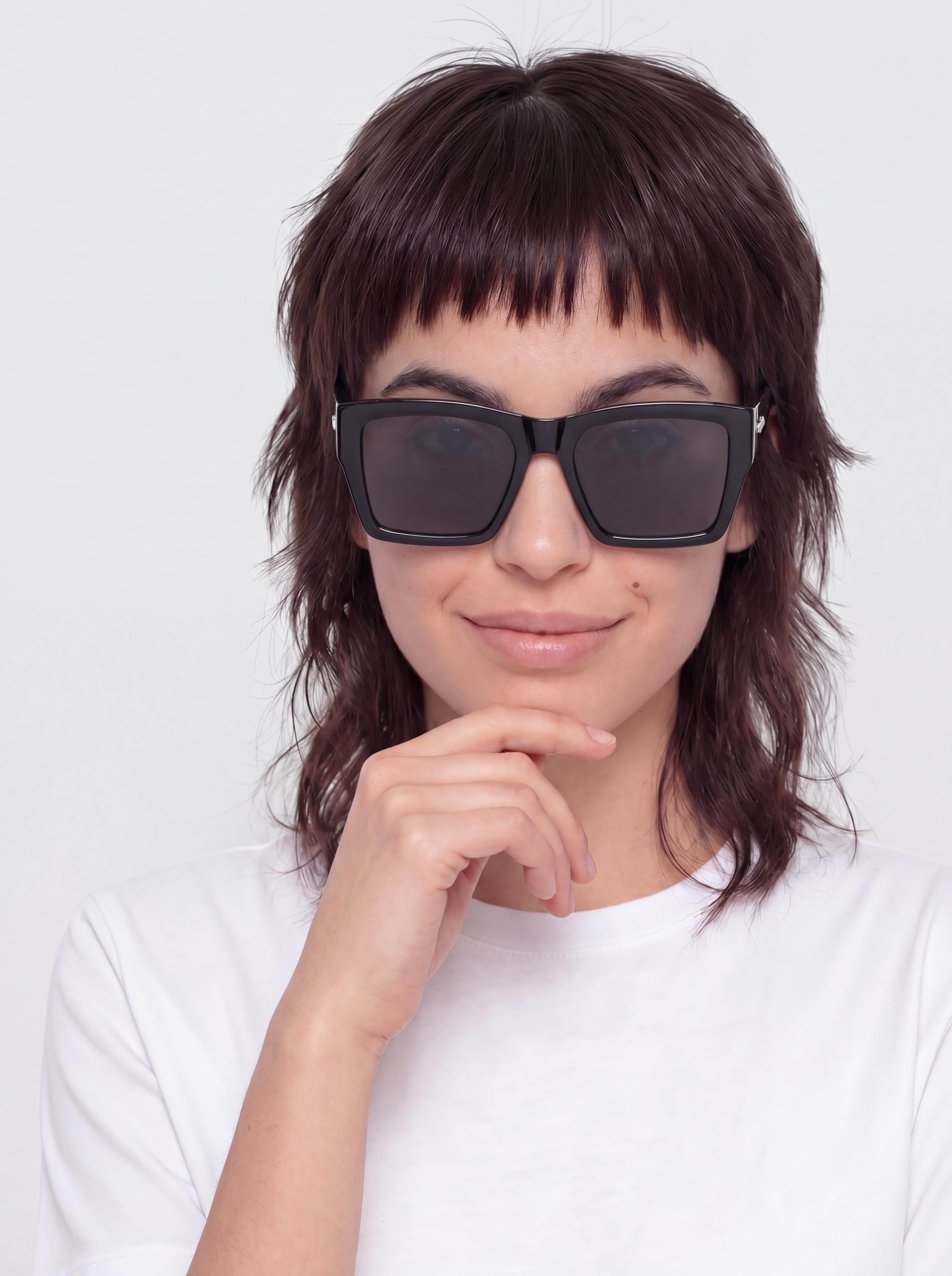 Szade Sharp Sunglasses (elysium double black/ink pol)