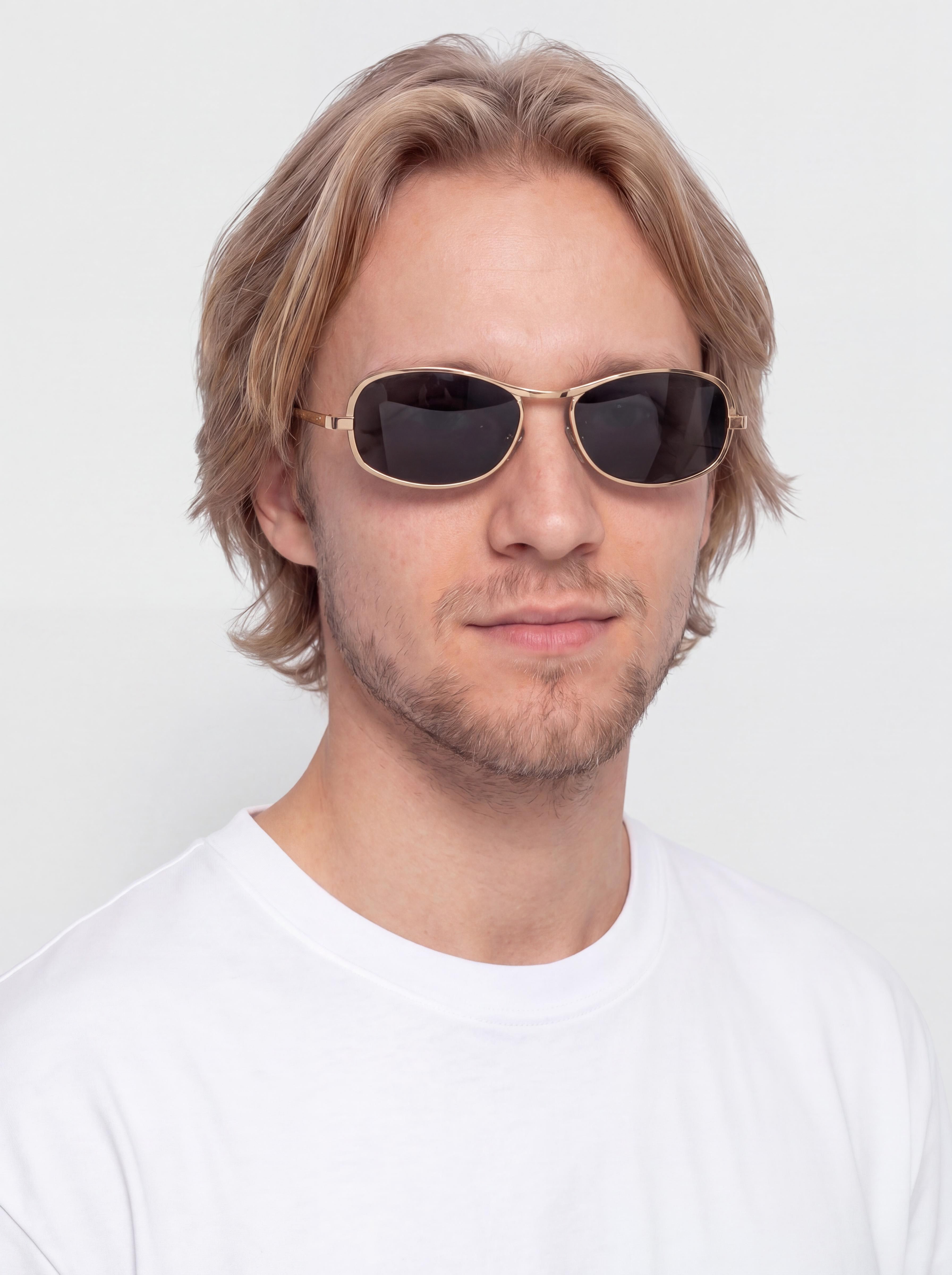 Szade Rush Sonnenbrille (polished gold/ink)