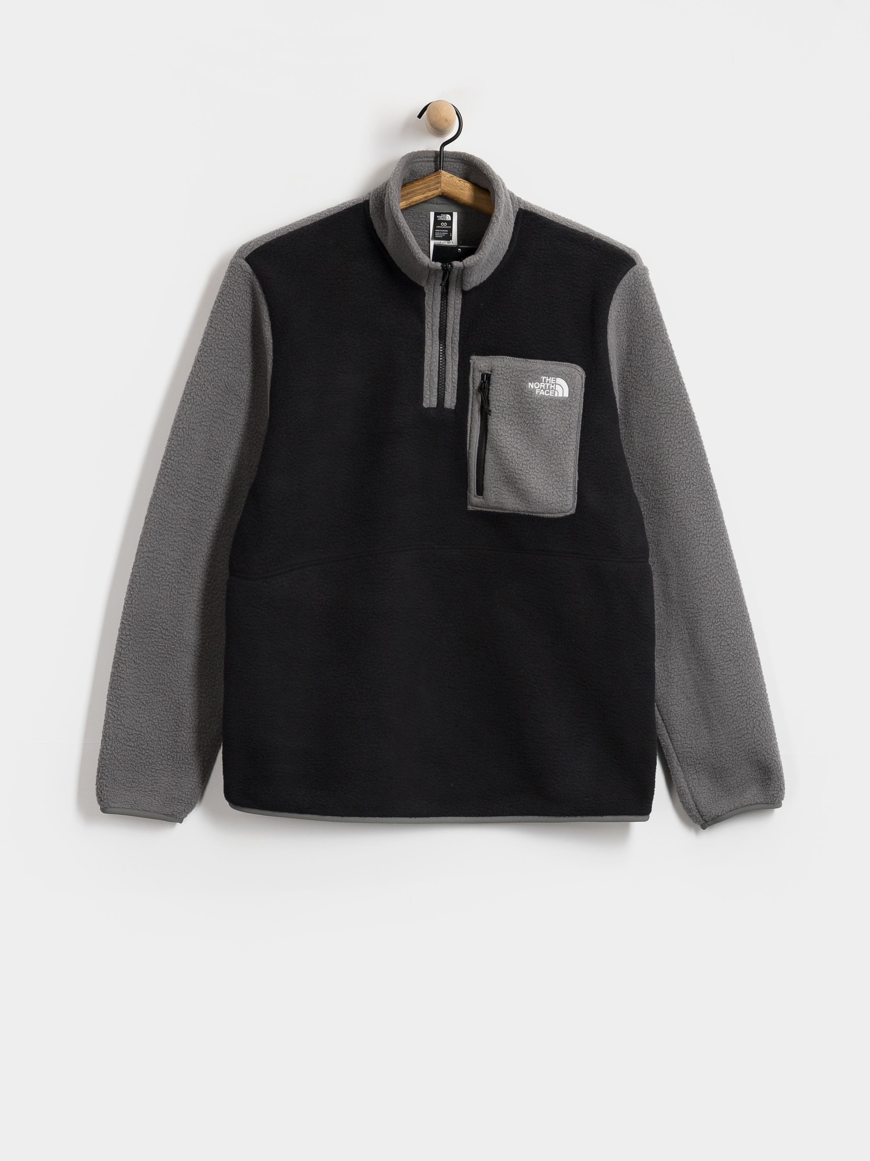 The North Face Yumiori 1/4 Zip Fleece - beige (khaki stone/white