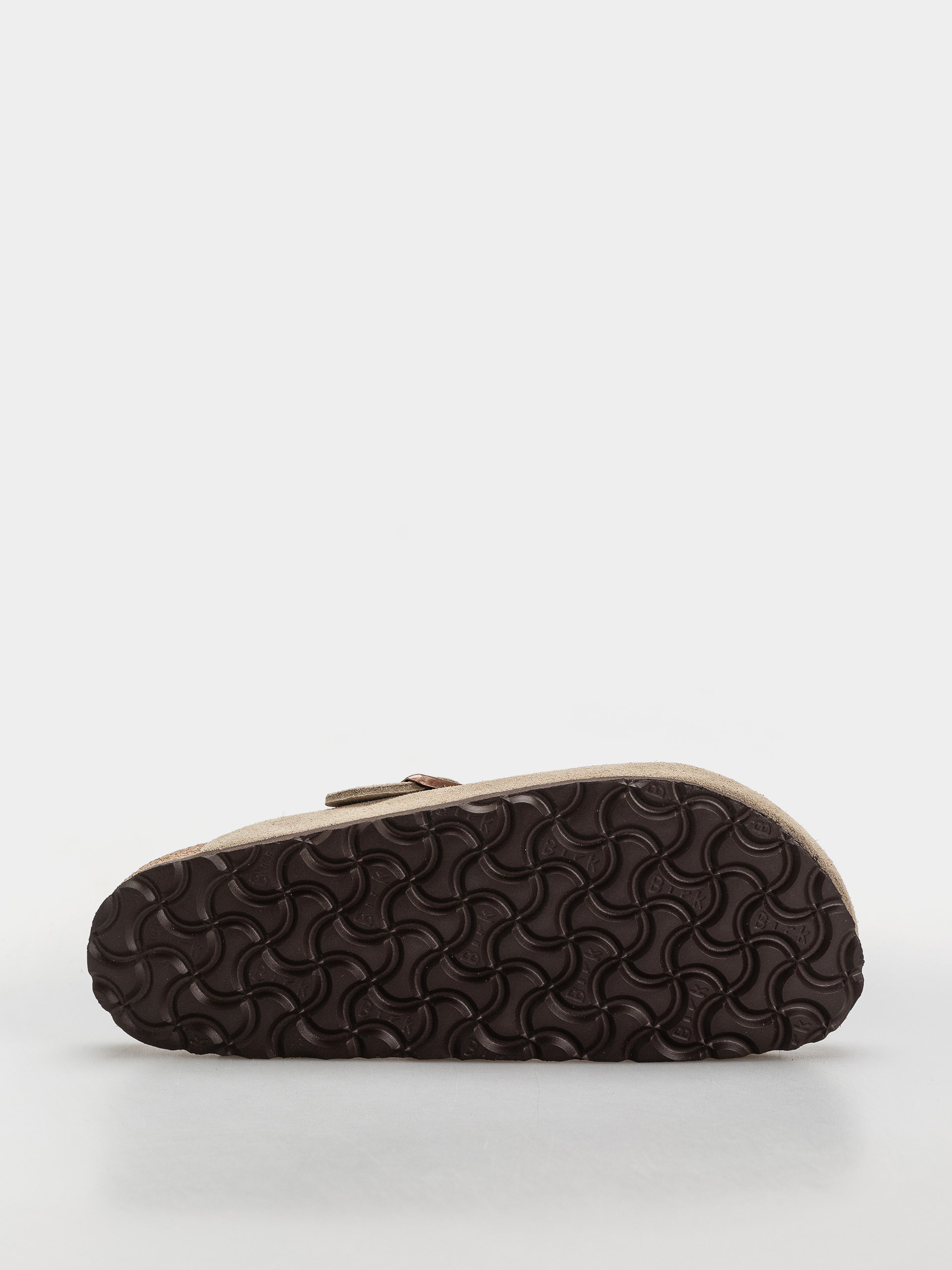 Birkenstock Boston Soft Footbed Suede Leather Narrow (taupe)