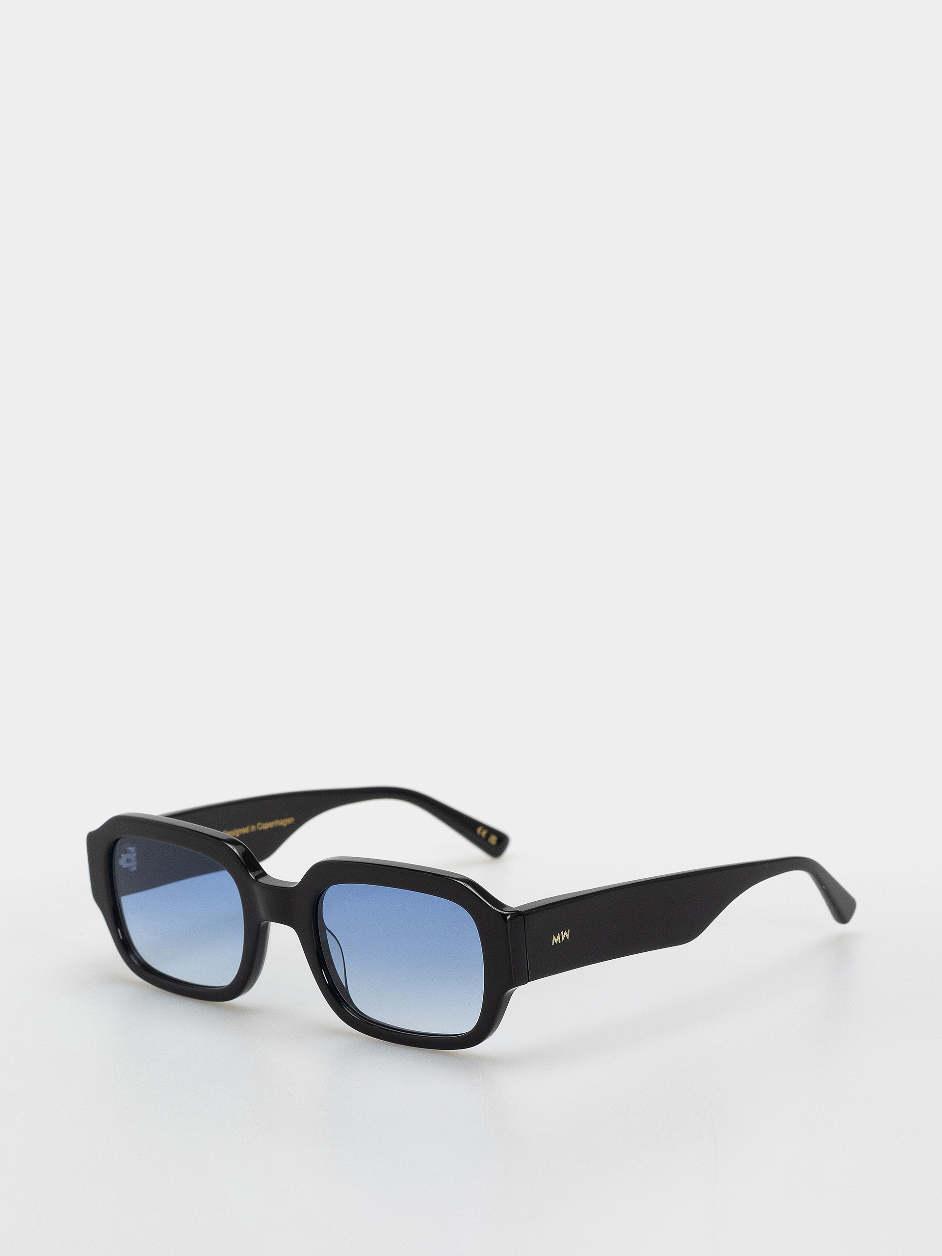 MessyWeekend Sunglasses Downey (black/gradient blue)
