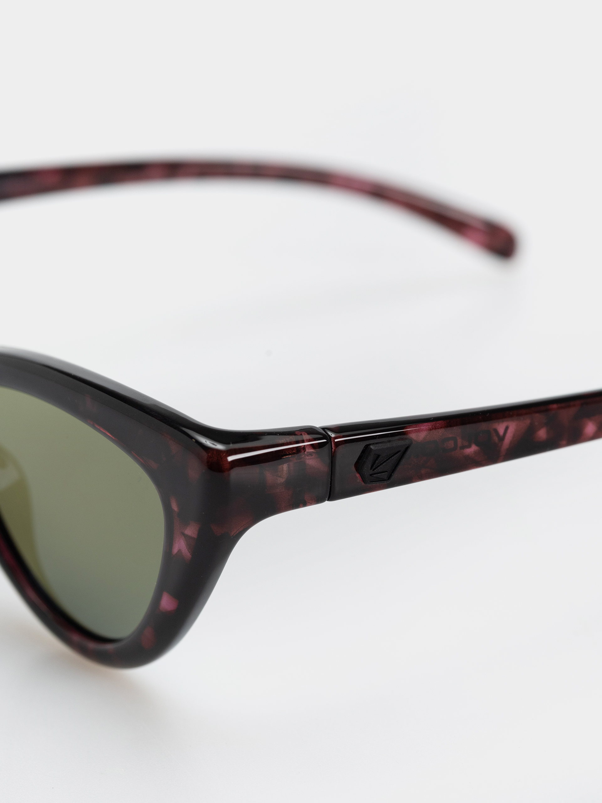 Volcom Knife Sunglasses (gloss purple tort/gray purple)