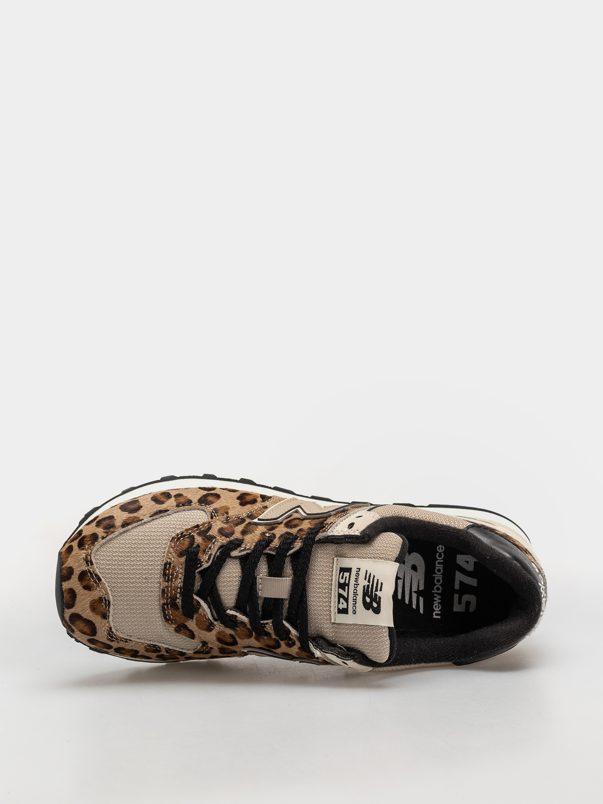 New Balance 574 Wmn Schuhe (stoneware/linen/black)