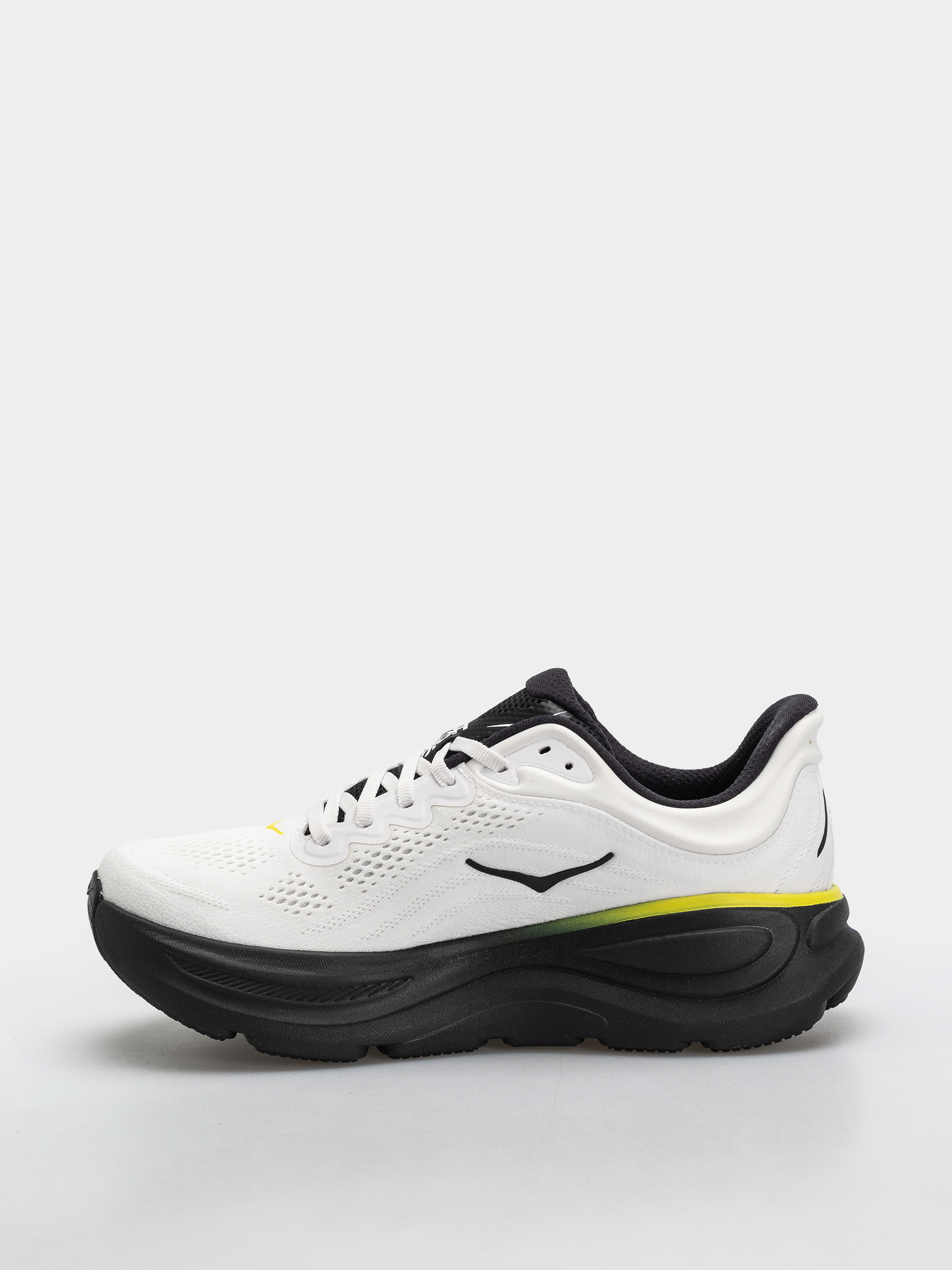 Hoka Bondi 9 Shoes (white/citrus)