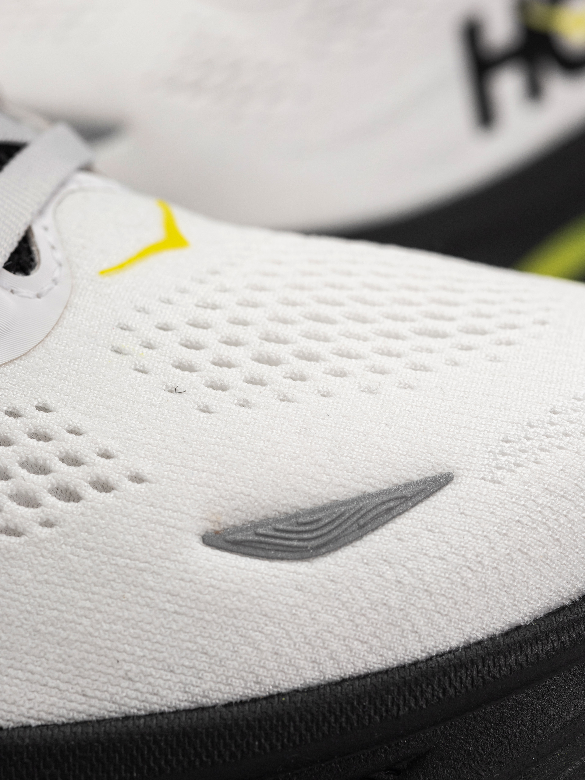 Hoka Bondi 9 Schuhe (white/citrus)