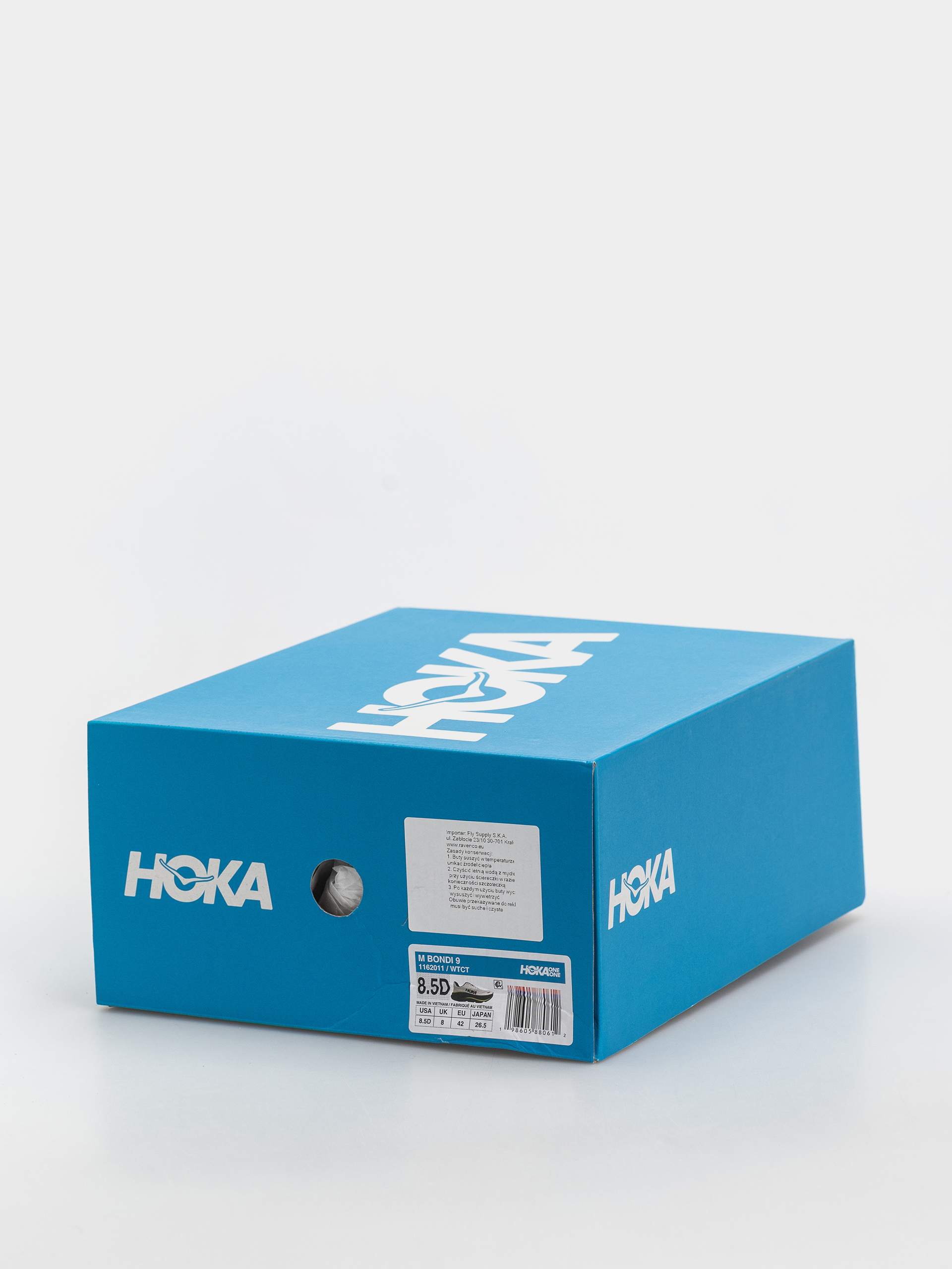 Hoka Bondi 9 Shoes (white/citrus)