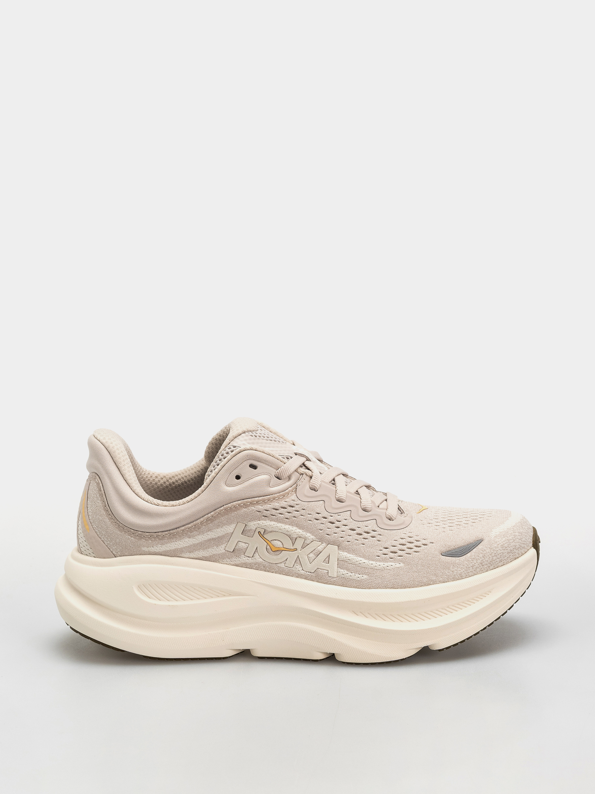 Hoka Bondi 9 Schuhe Wmn (river rock grey/alabaster)