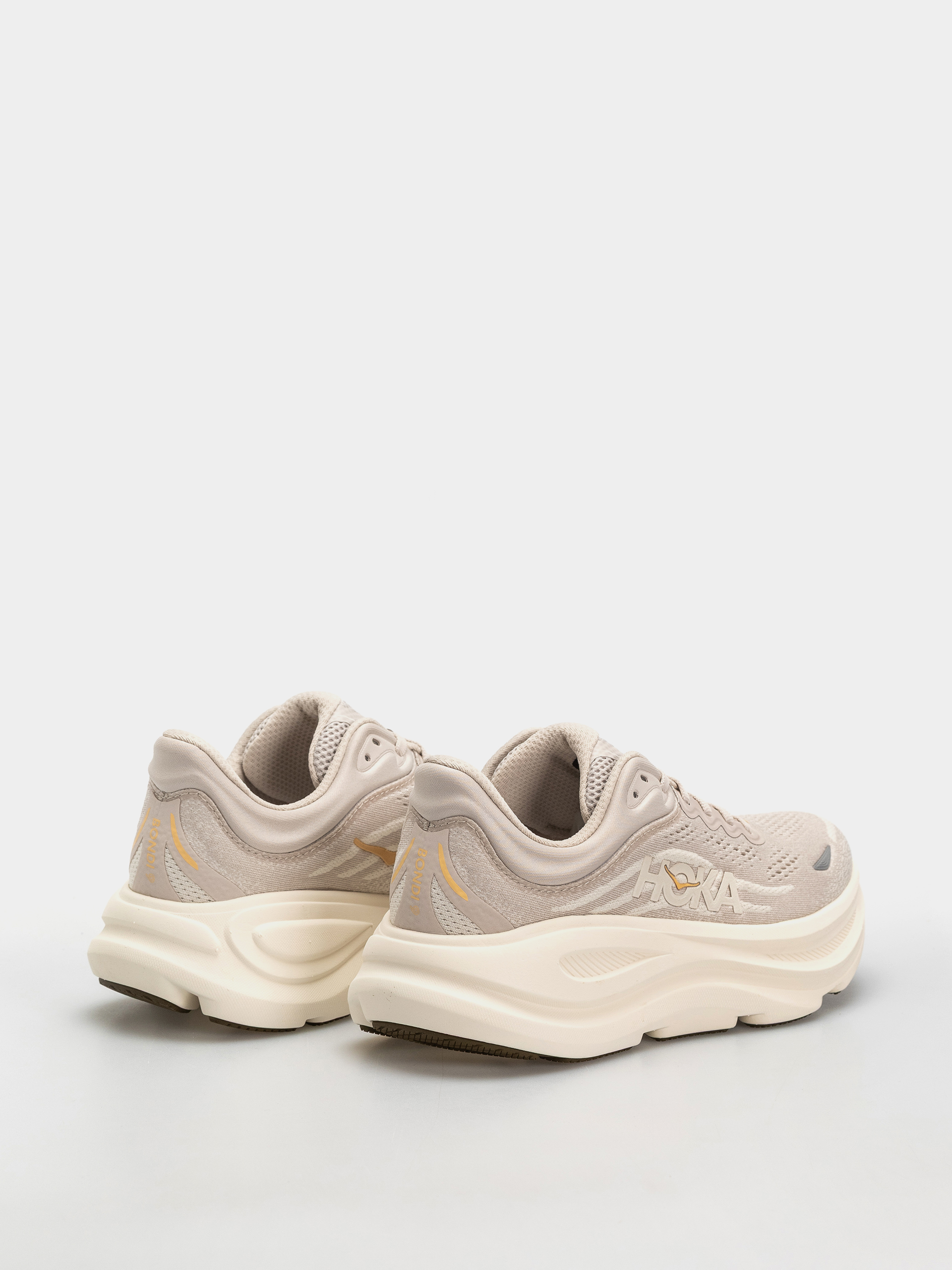 Hoka Bondi 9 Schuhe Wmn (river rock grey/alabaster)