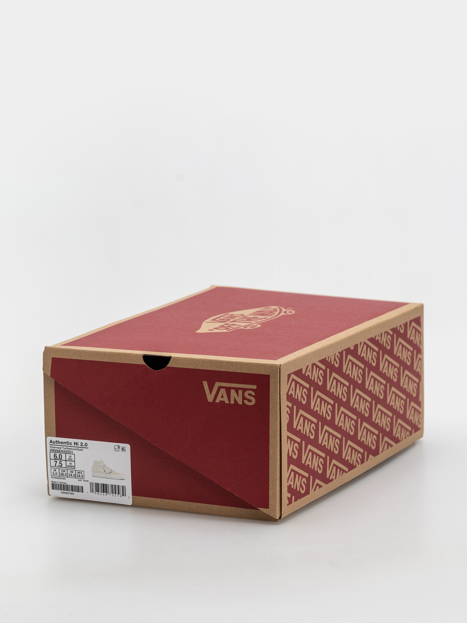 Vans Authentic Hi 2.0 Shoes (turtledove/gold)