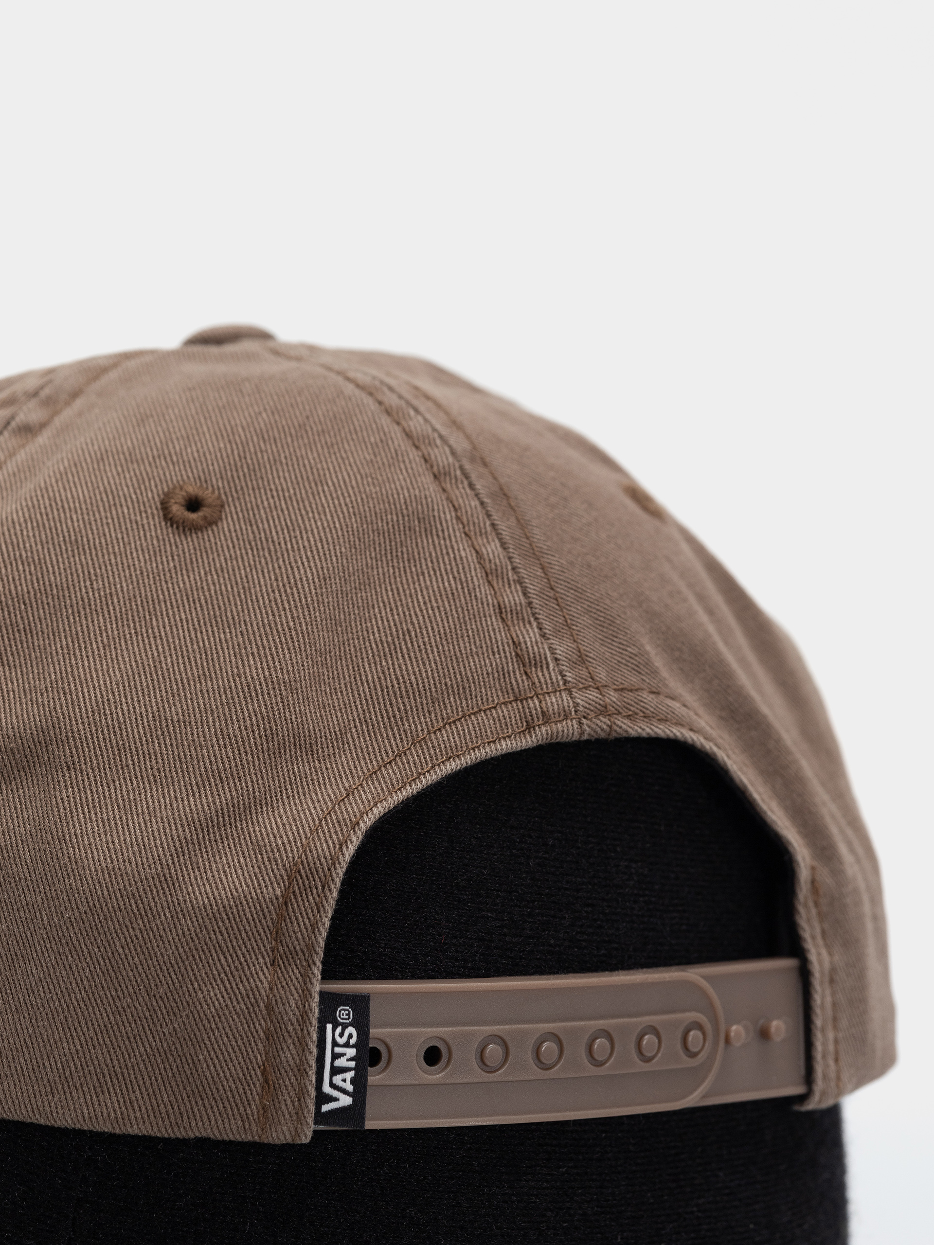Vans Stretch Logo Snapback Cap (vintage cocoa)