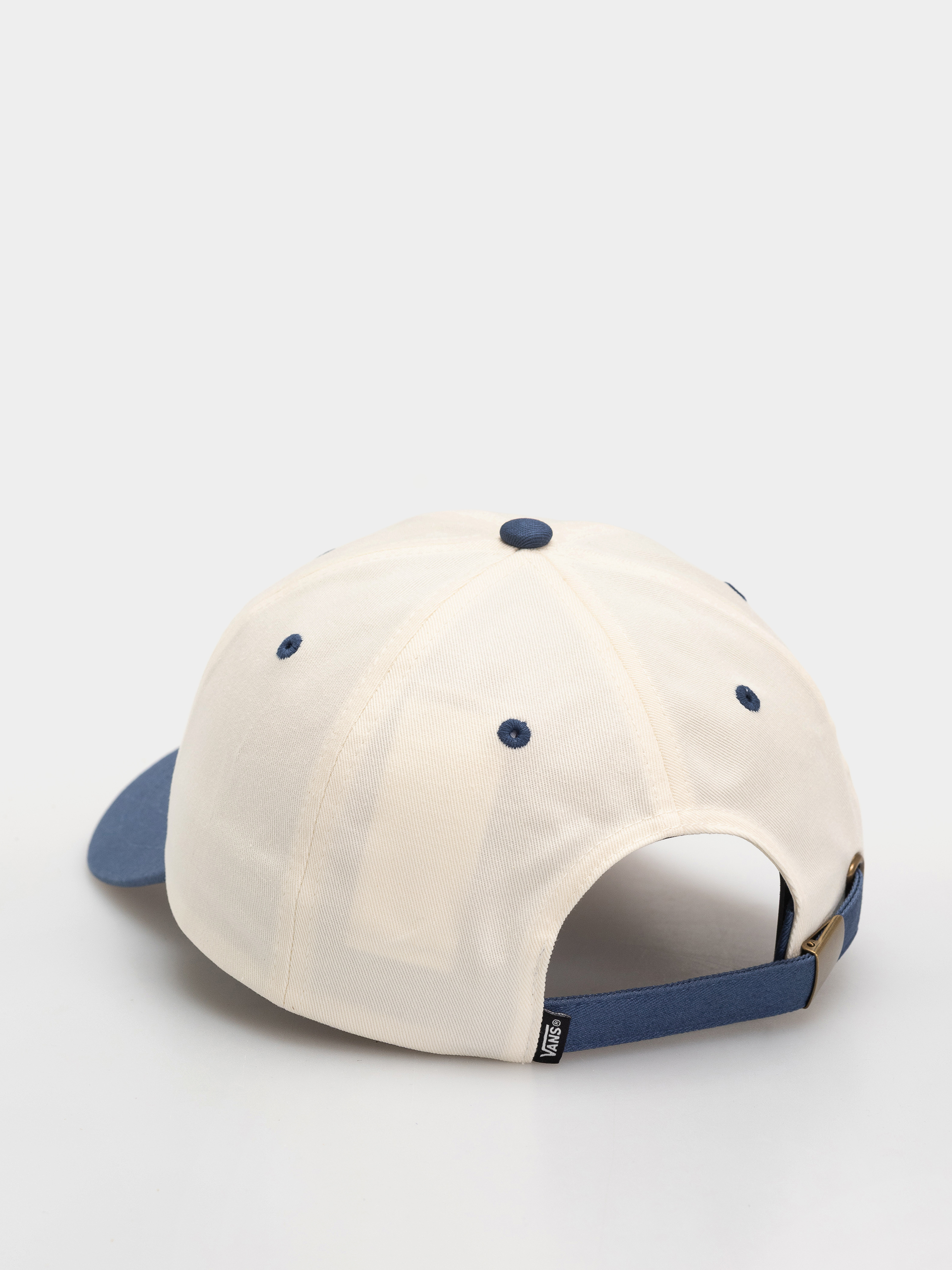 Vans Lefty Script Curved Bill Jockey Cap (true navy)