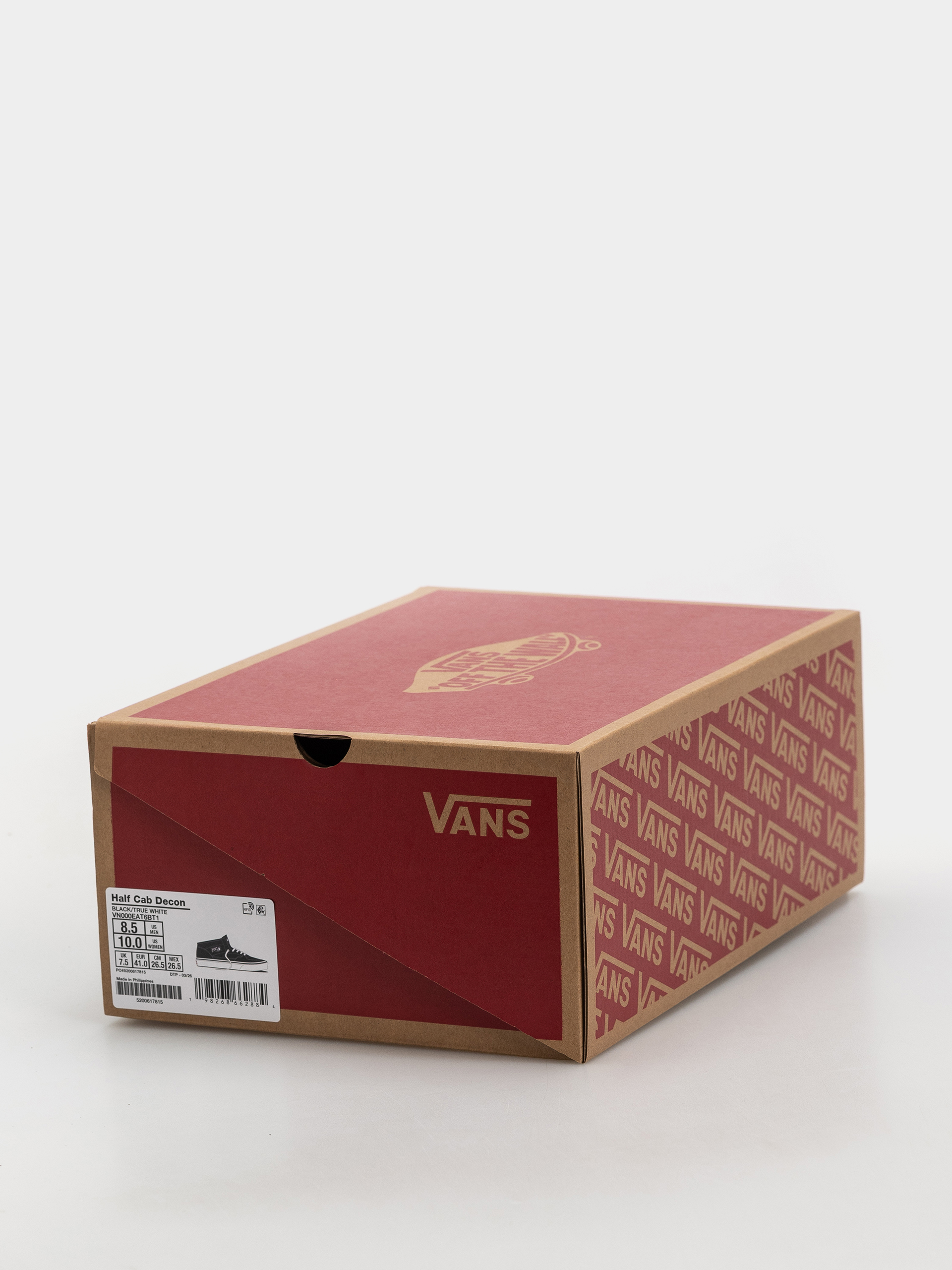 Vans Half Cab Decon Shoes (black/true white)