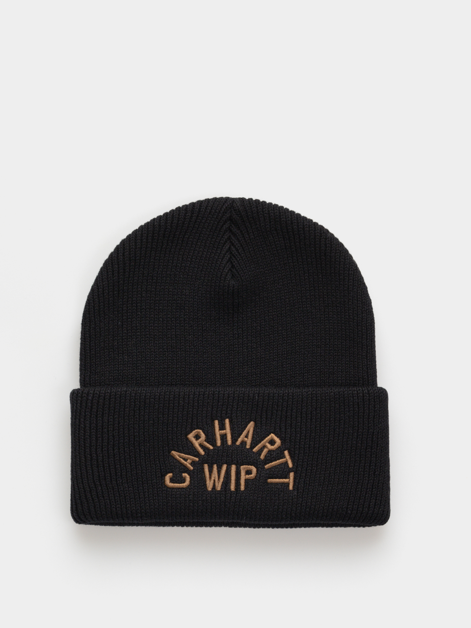 Carhartt WIP Arch Script Mütze (black/wip h brown)