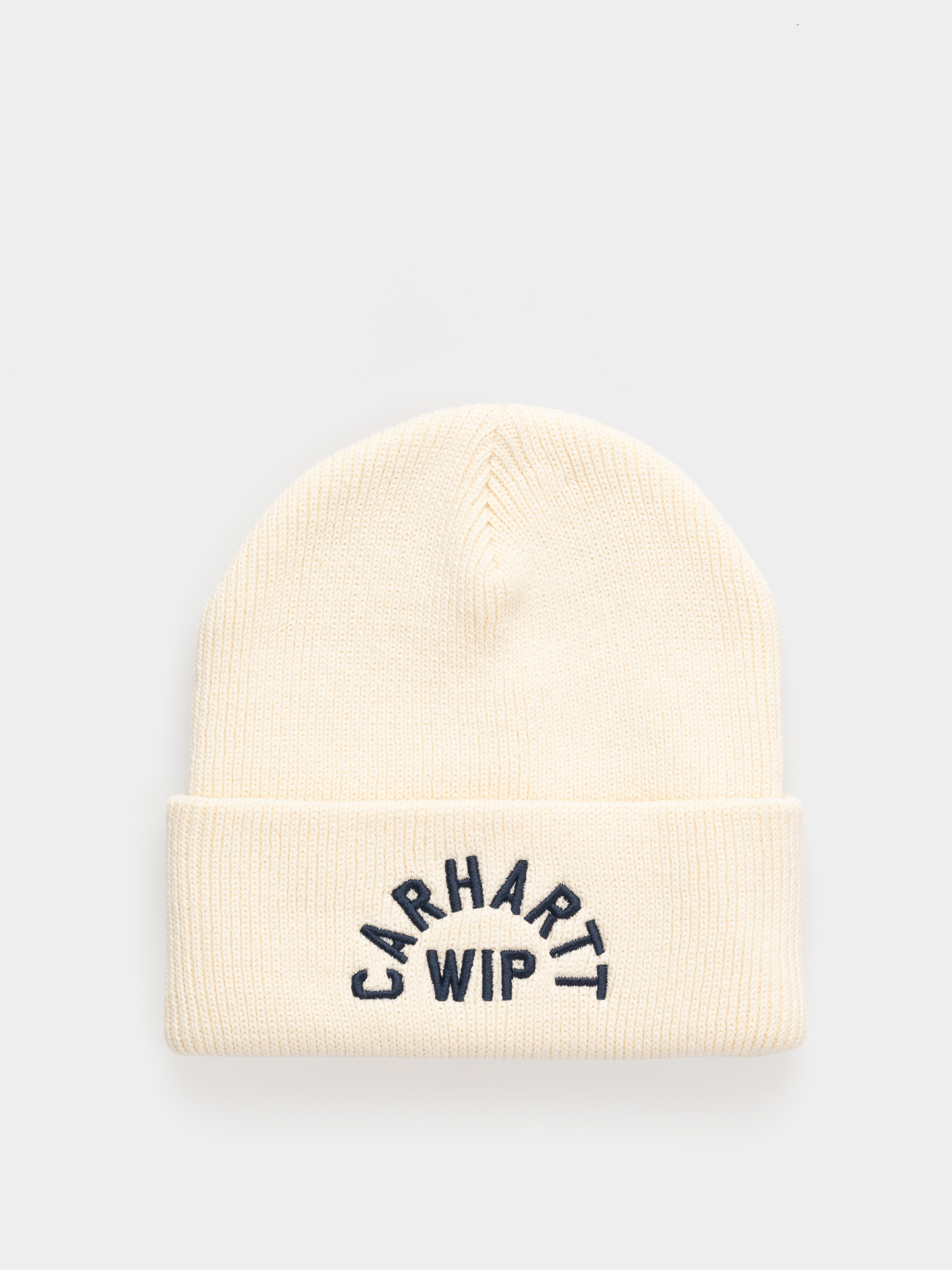 Carhartt WIP Arch Script Mütze (natural/dark navy)