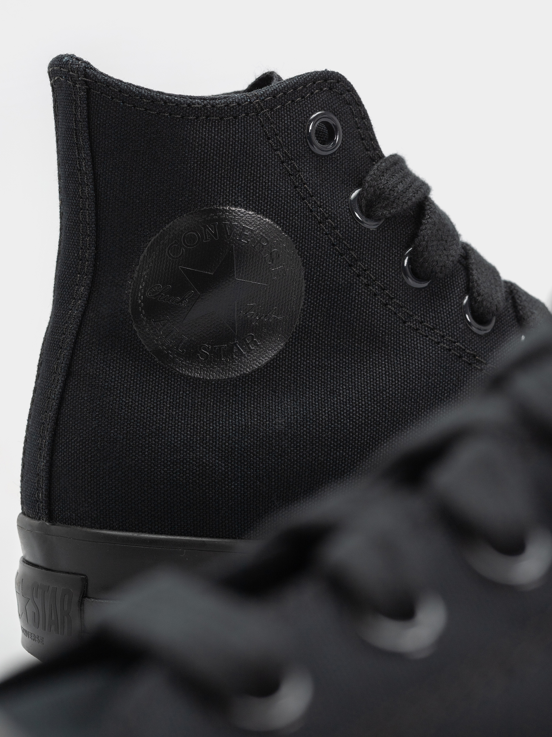 Converse Chuck Taylor Throwback Hi Chucks (black/black/black)