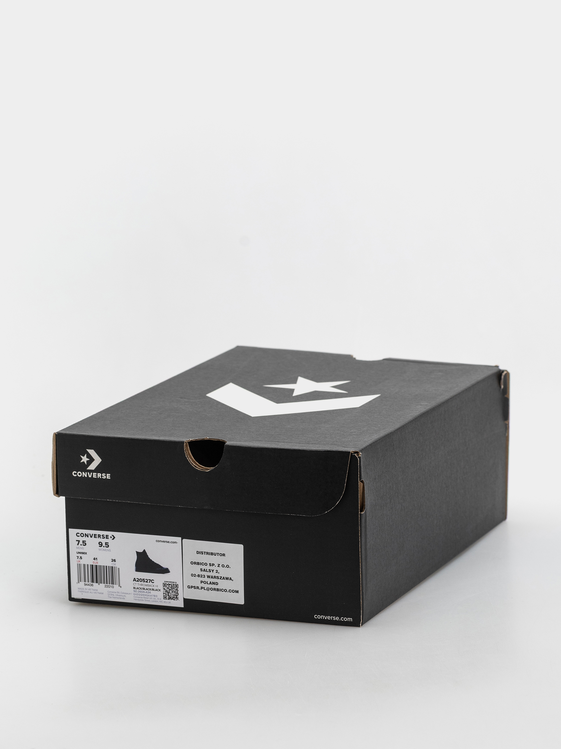 Converse Chuck Taylor Throwback Hi Chucks (black/black/black)
