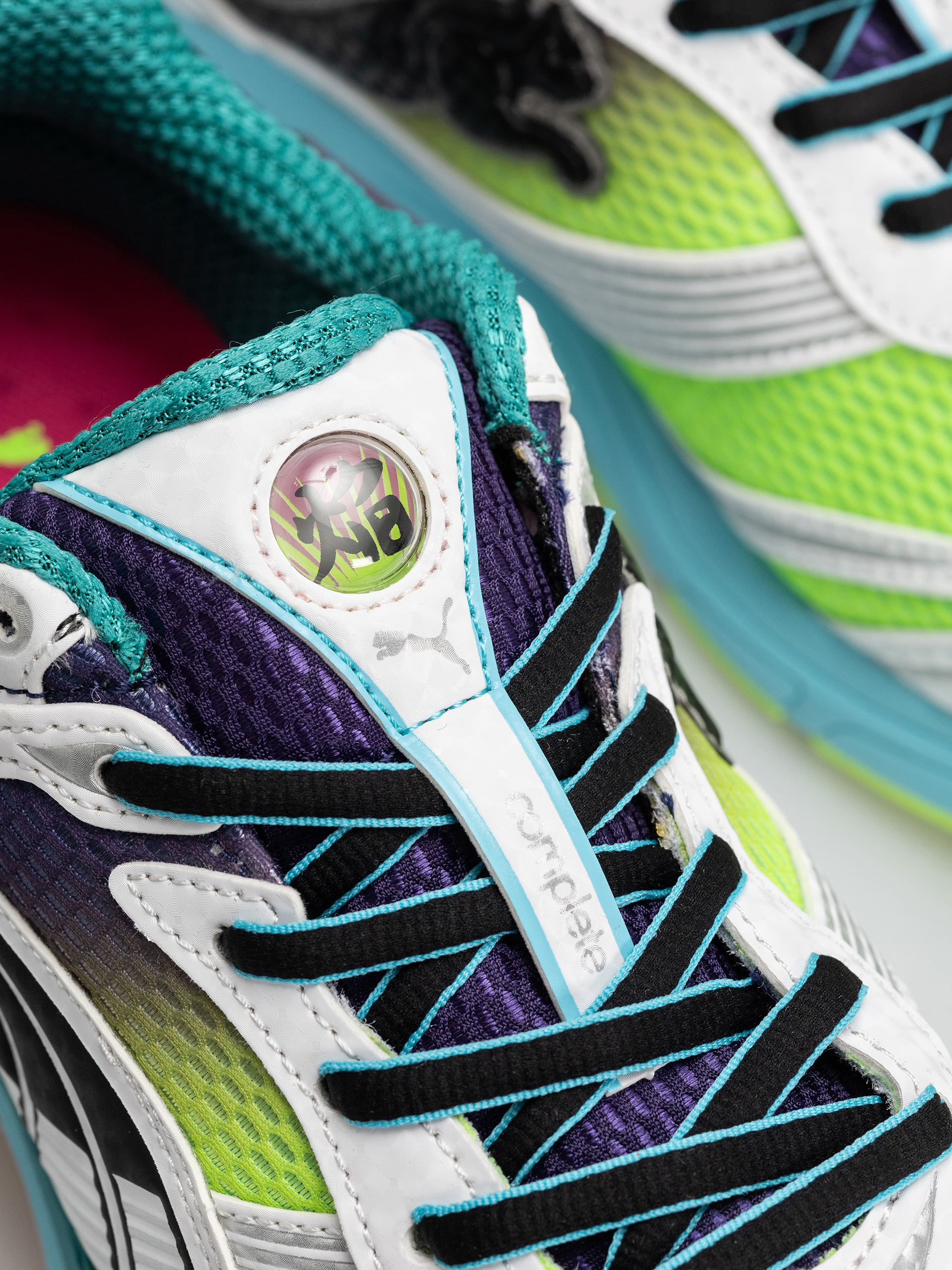 Puma Homura OG Hyper Shoes (moonlit violet/green glare)