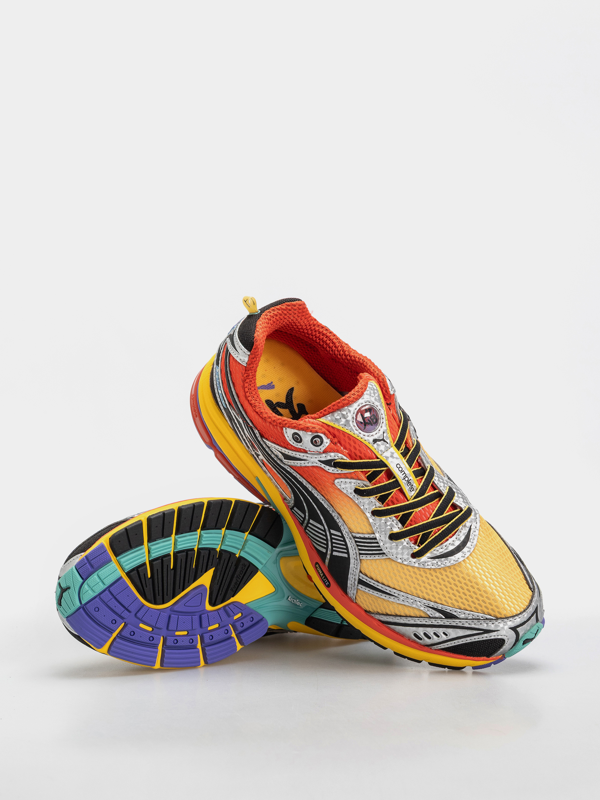 Puma Homura OG Hyper Shoes (red flash/sunny yellow)