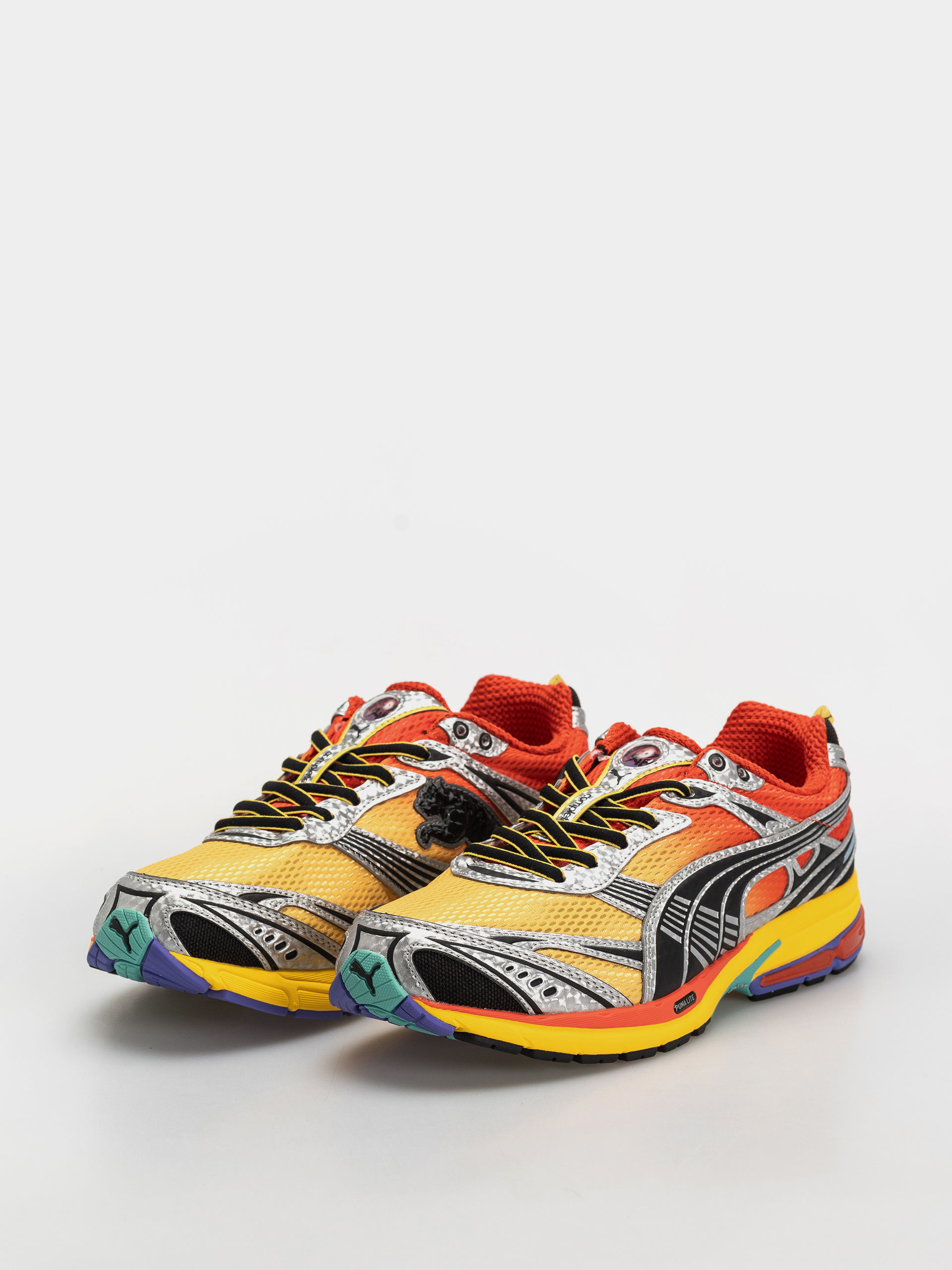 Puma Homura OG Hyper Shoes (red flash/sunny yellow)