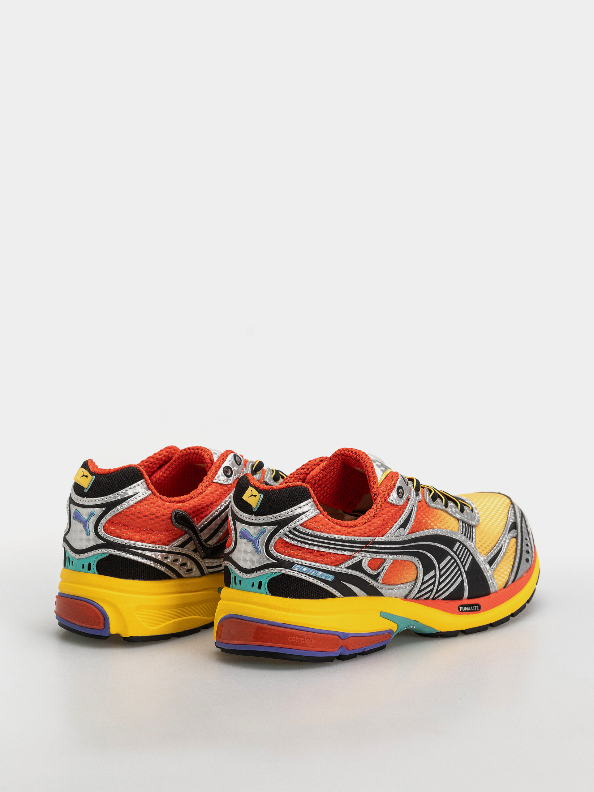 Puma Homura OG Hyper Shoes (red flash/sunny yellow)