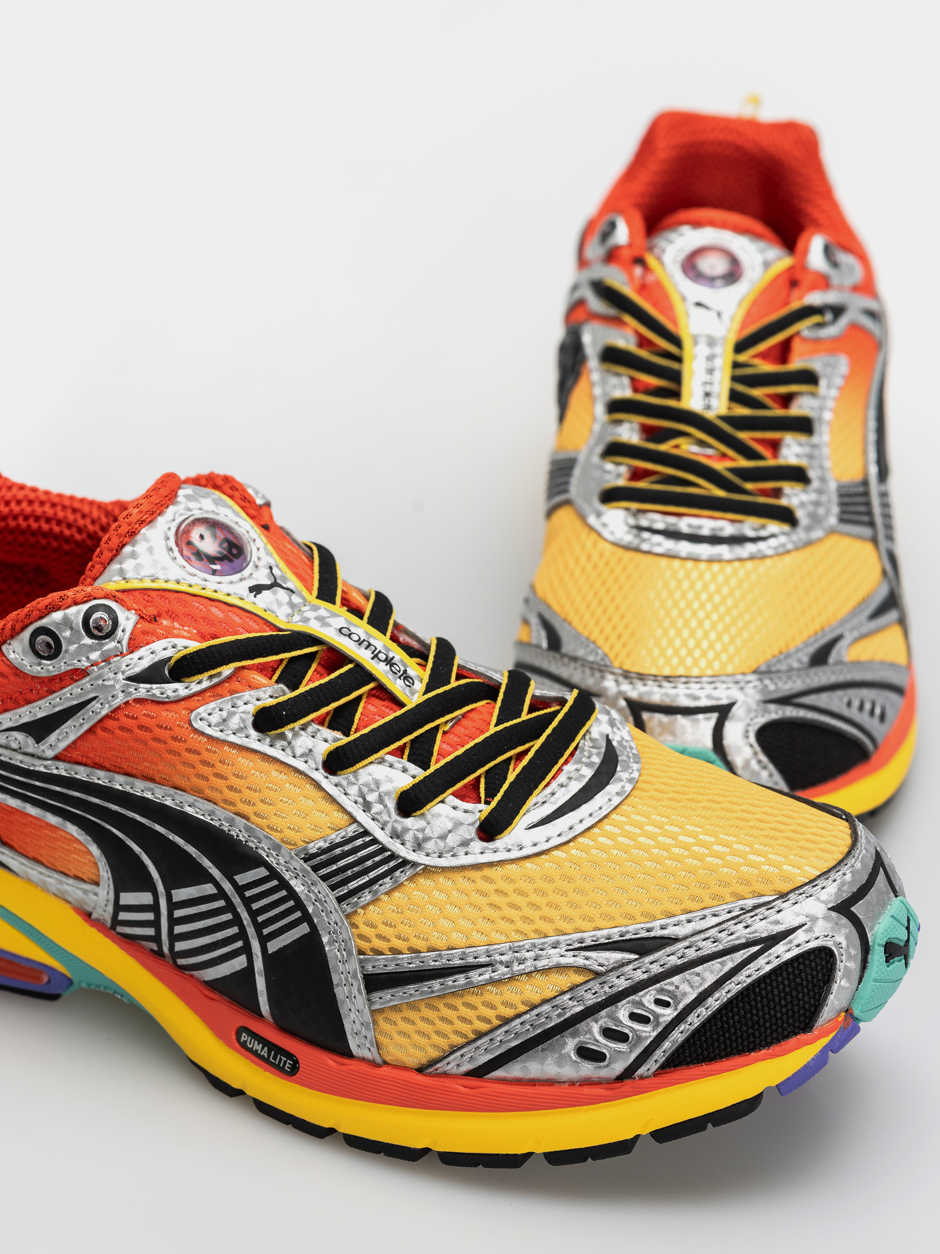 Puma Homura OG Hyper Shoes (red flash/sunny yellow)