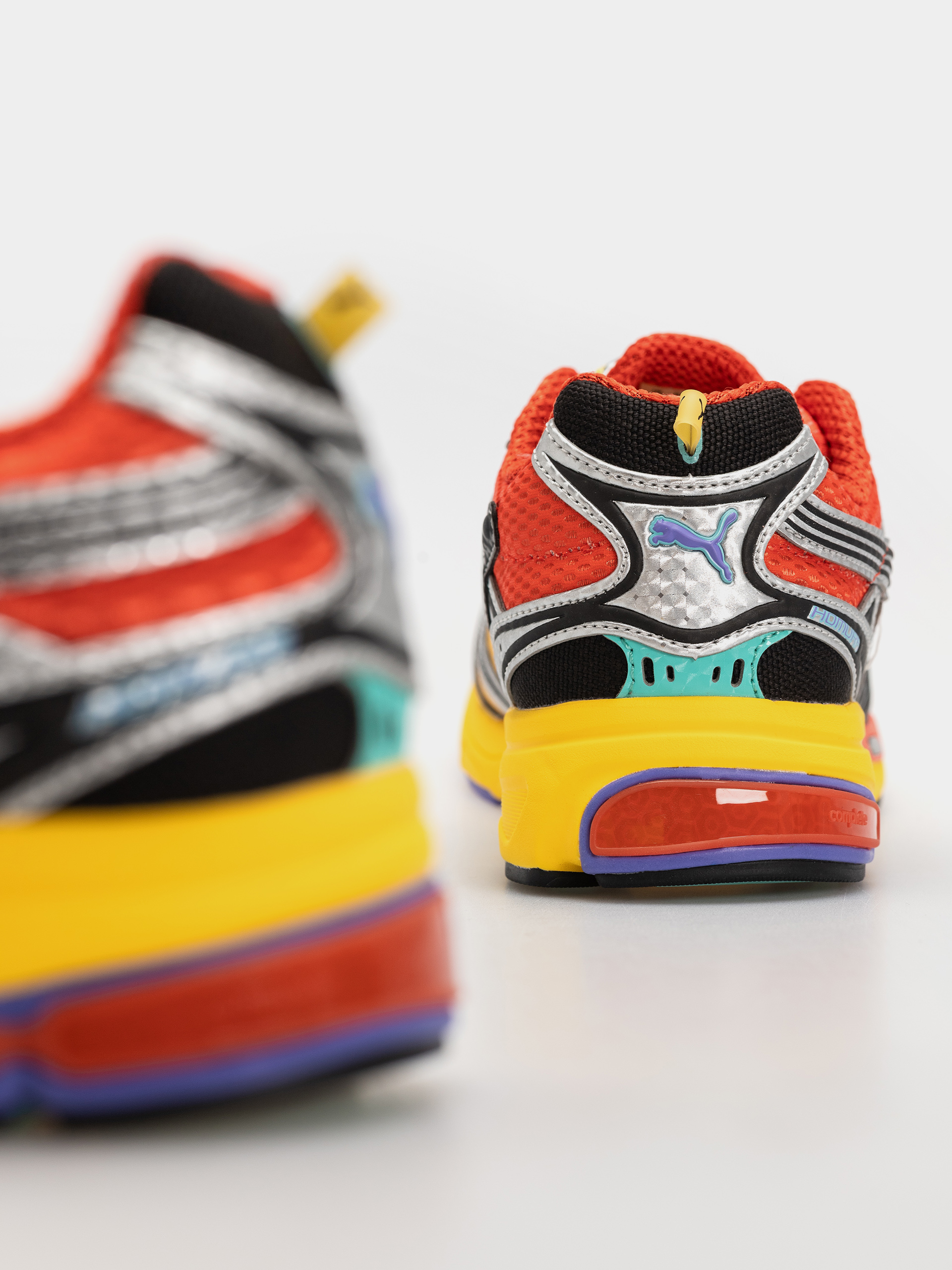 Puma Homura OG Hyper Shoes (red flash/sunny yellow)