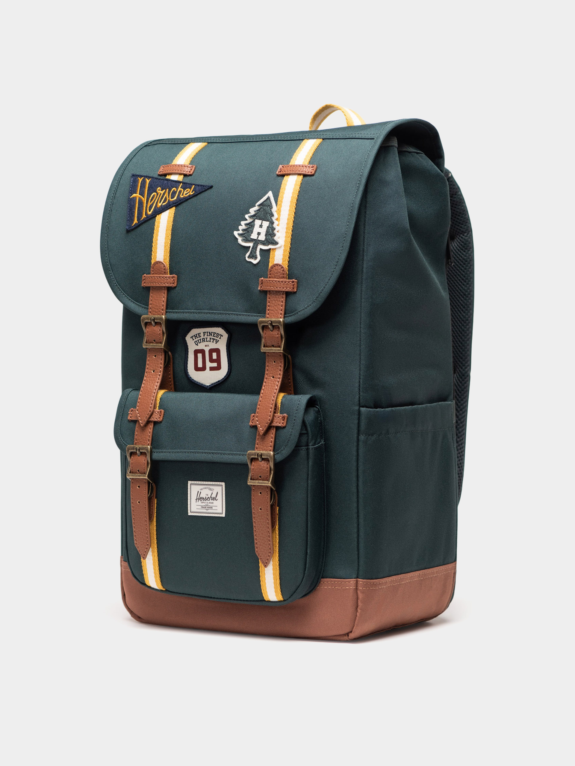 Herschel Supply Co. Backpack Little America (patches green gables)