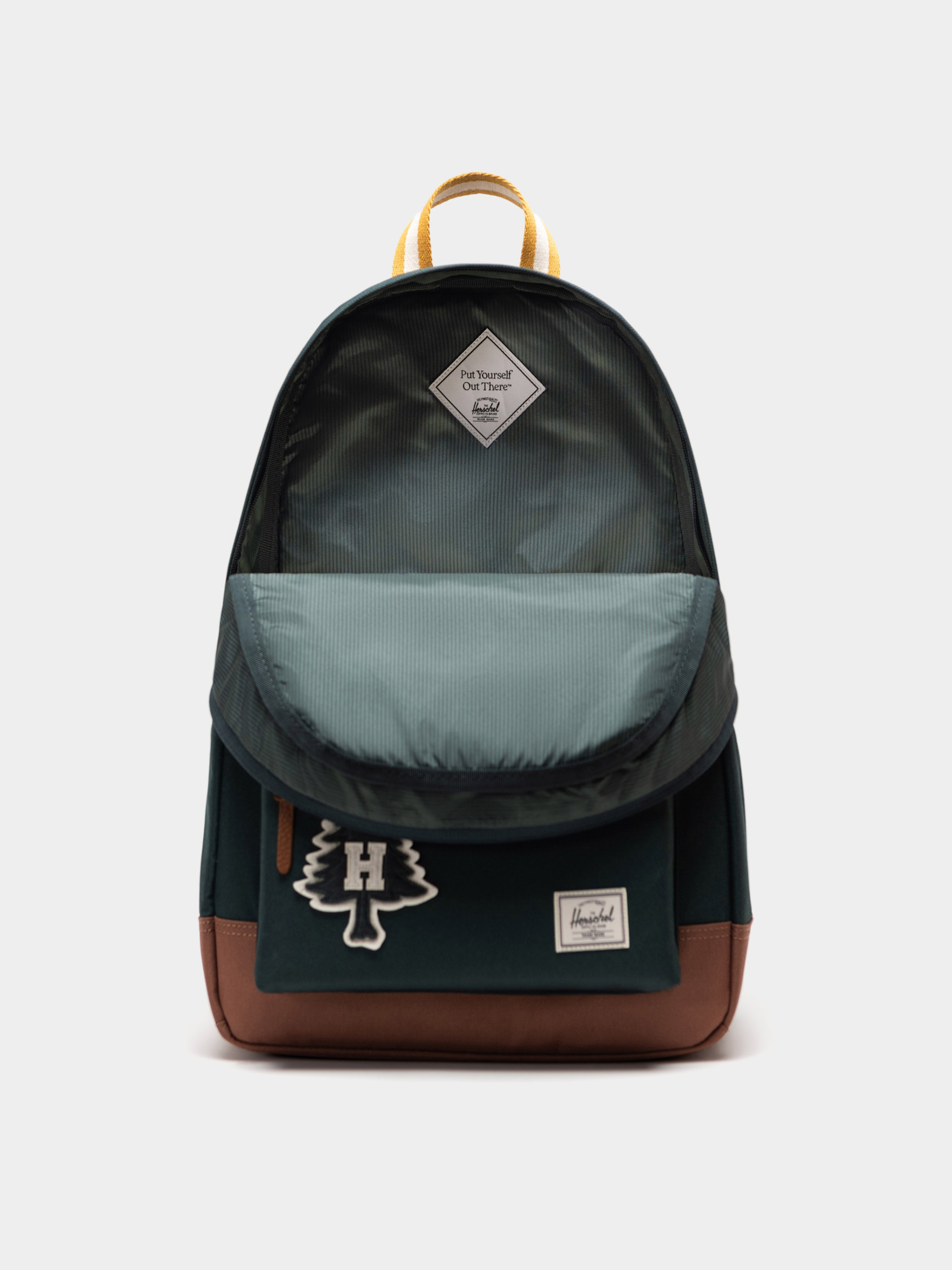 Herschel Supply Co. Rucksack Heritage (patches green gables)