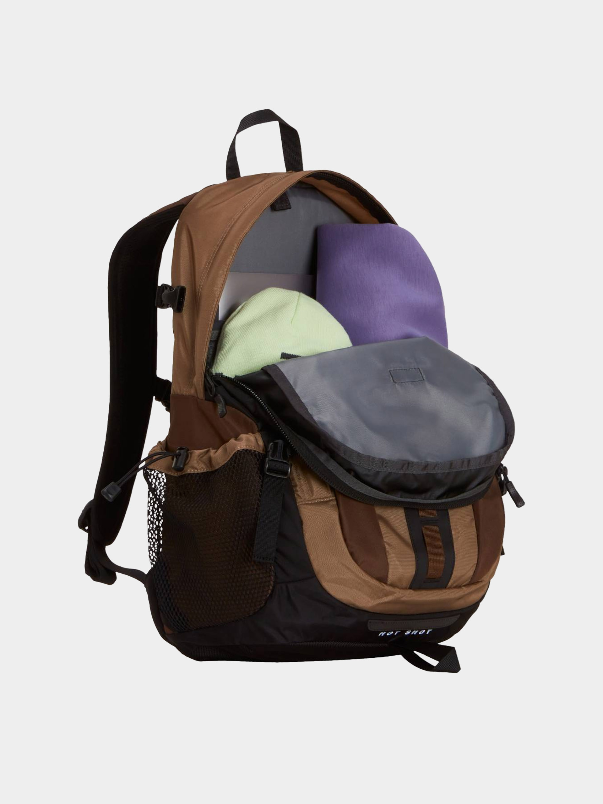 The North Face Backpack Hot Shot Se (garnet/smokey brown/tnf)