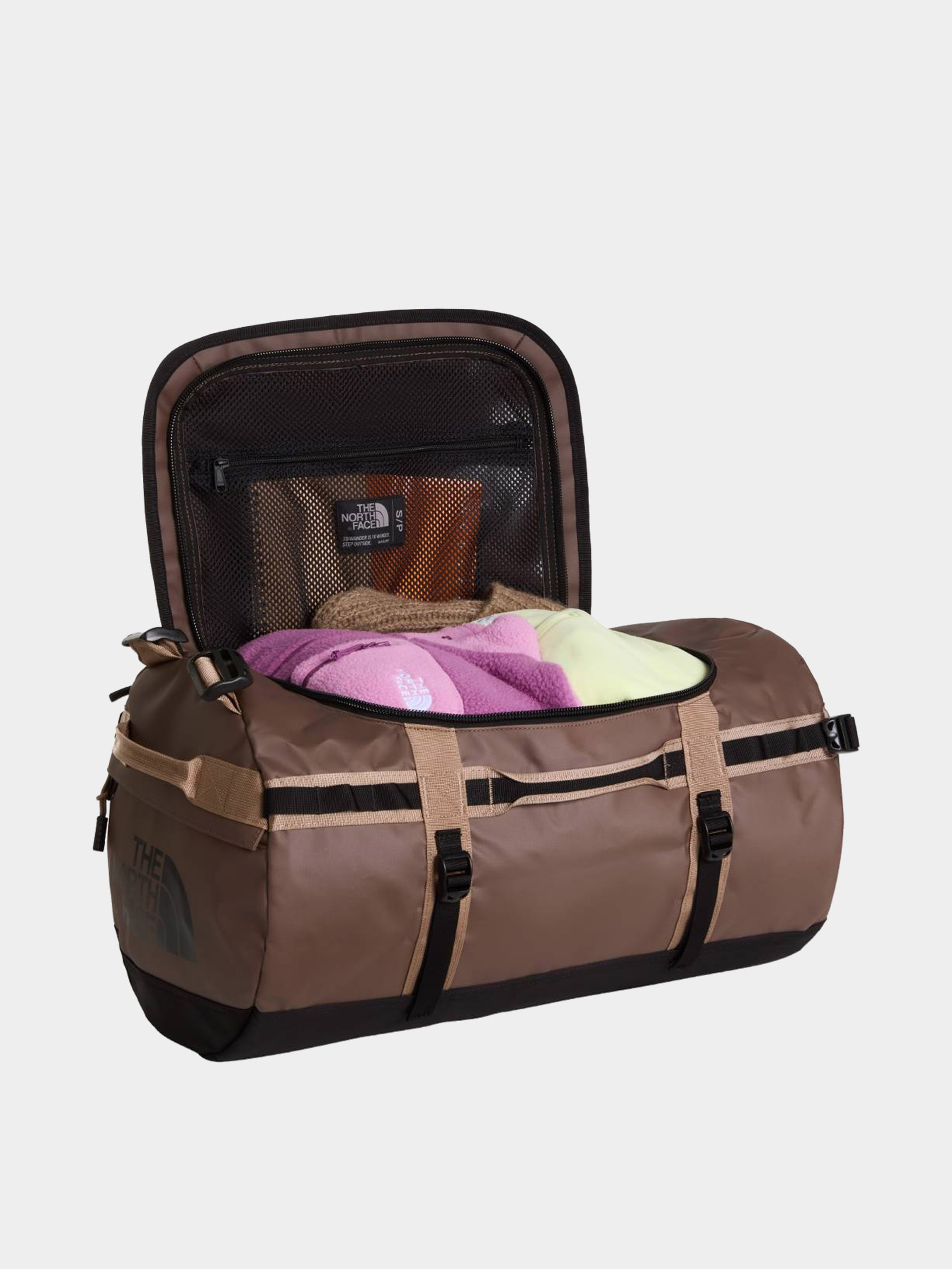 The North Face Bag Base Camp Duffel S (smokey brown/tnf black)