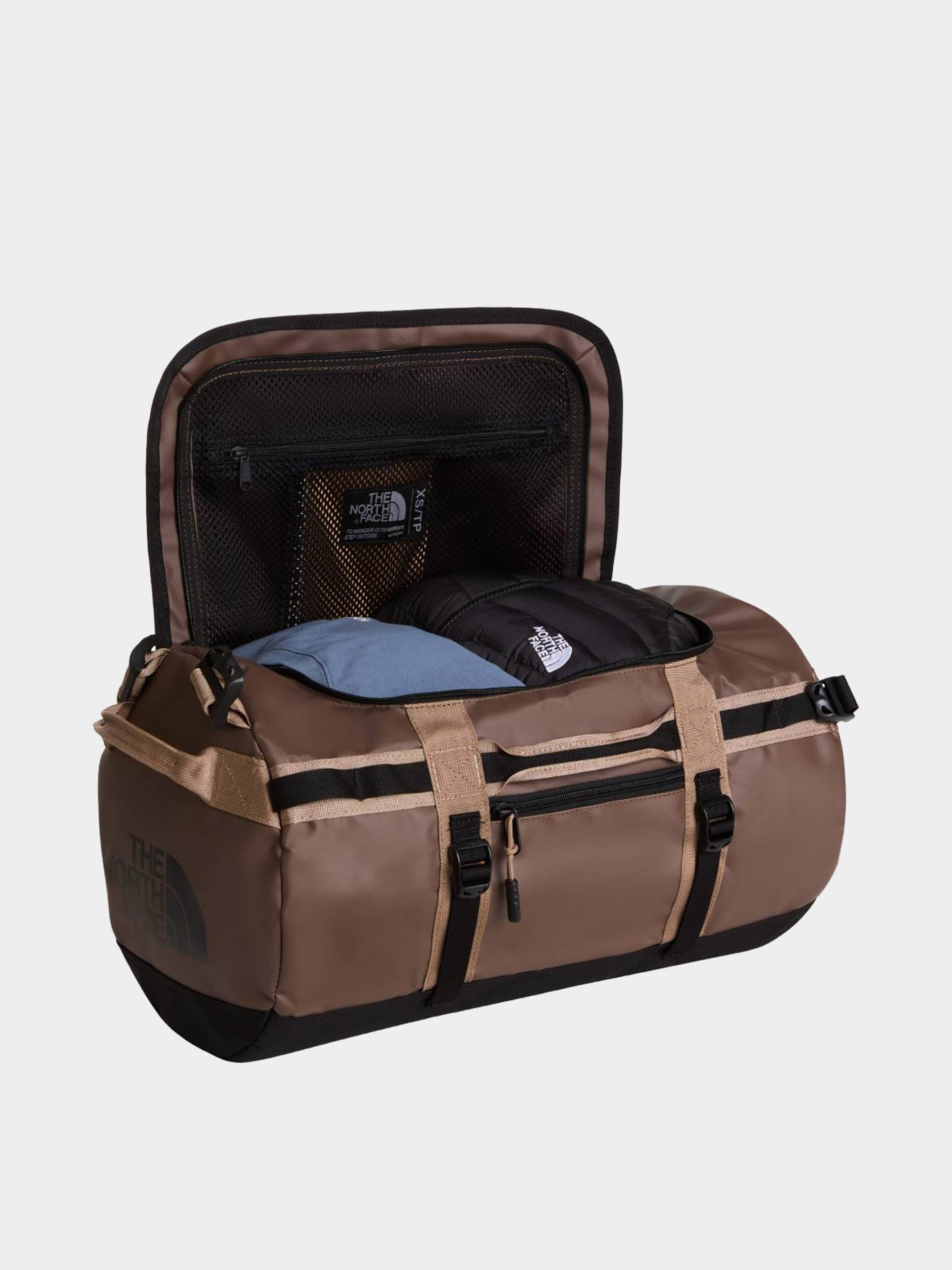 The North Face Bag Base Camp Duffel XS (smokey brown/tnf black)