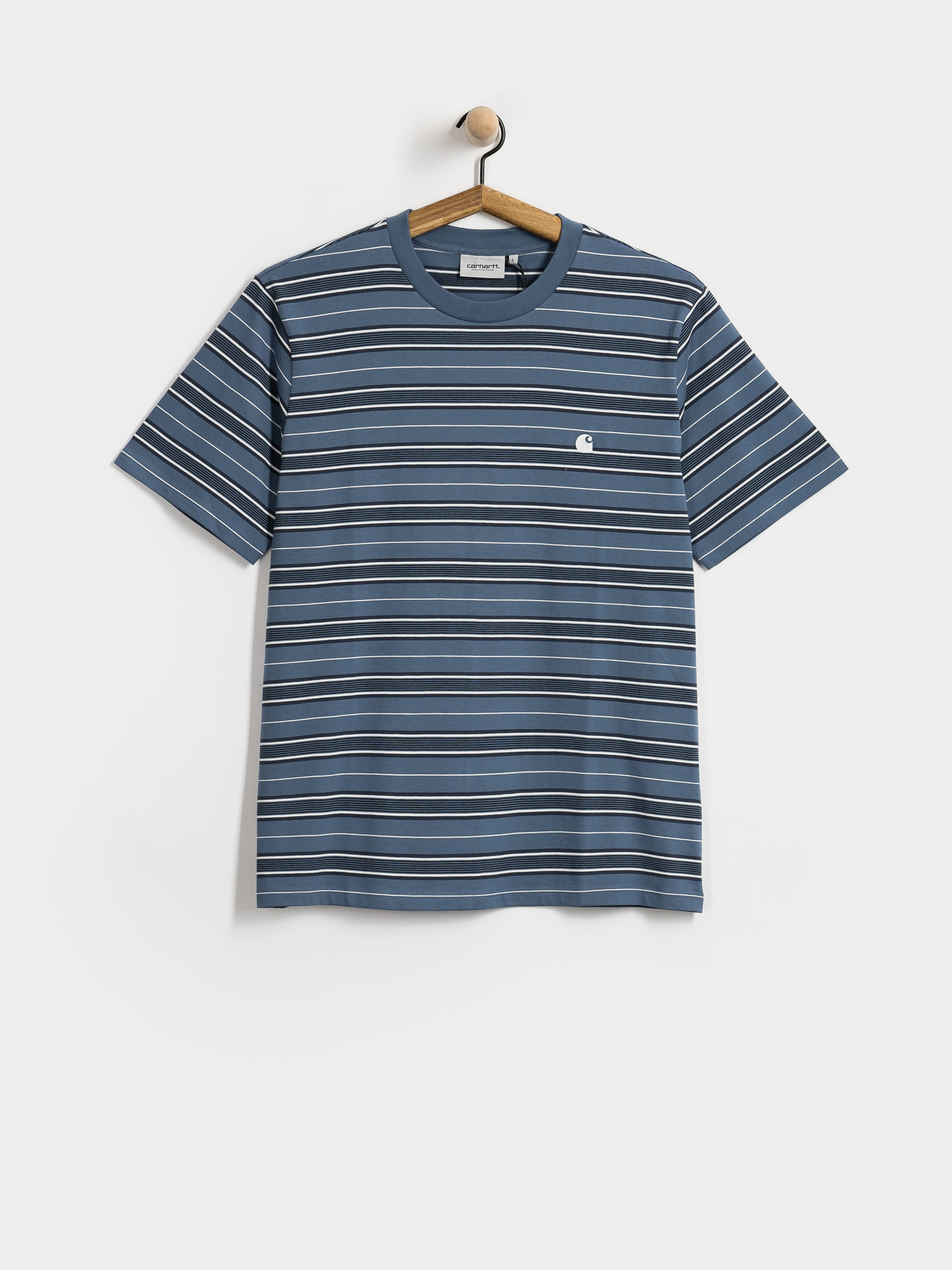 Carhartt WIP Bronson T-Shirt (bronson stripe icesheet)