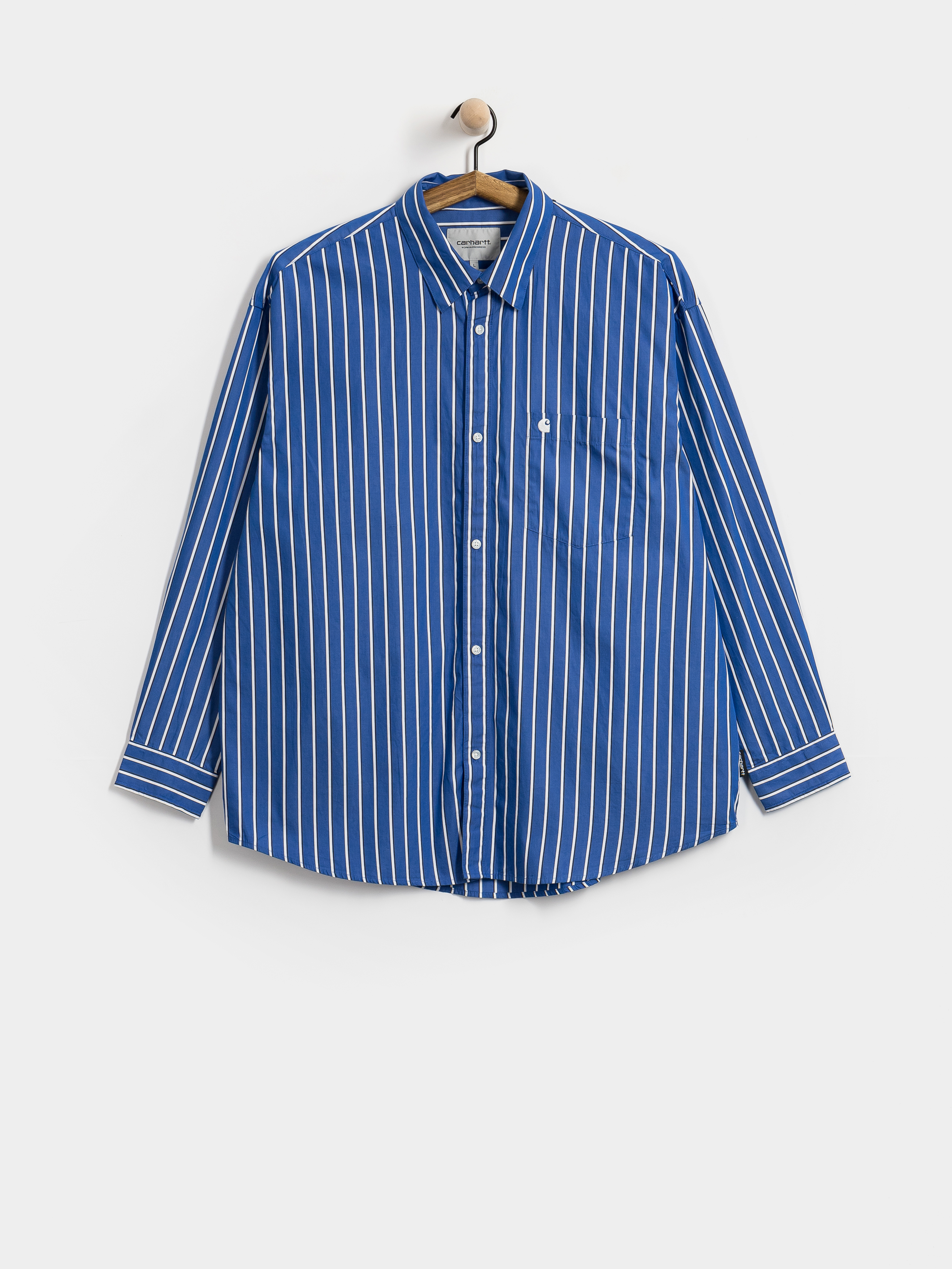 Carhartt WIP Gowan Hemd (gowan stripe lapis)