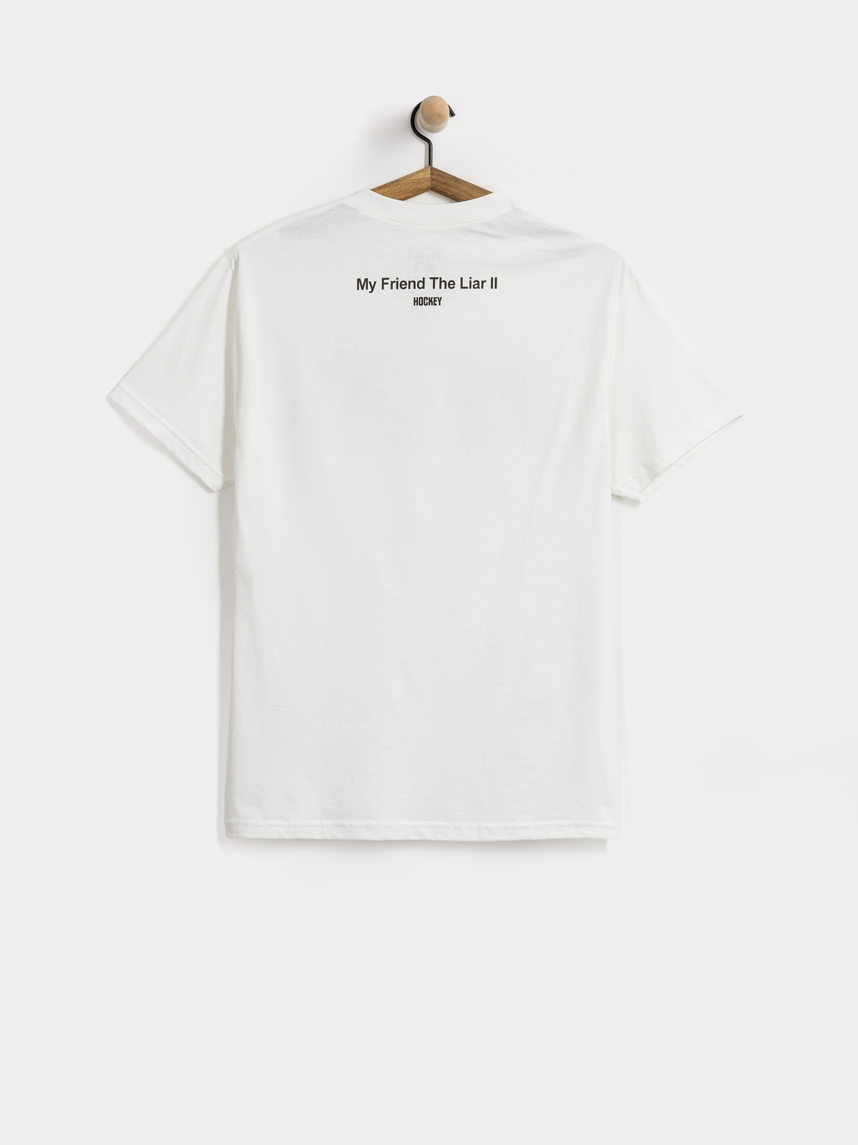 Hockey My Friend The Liar T-Shirt (white)