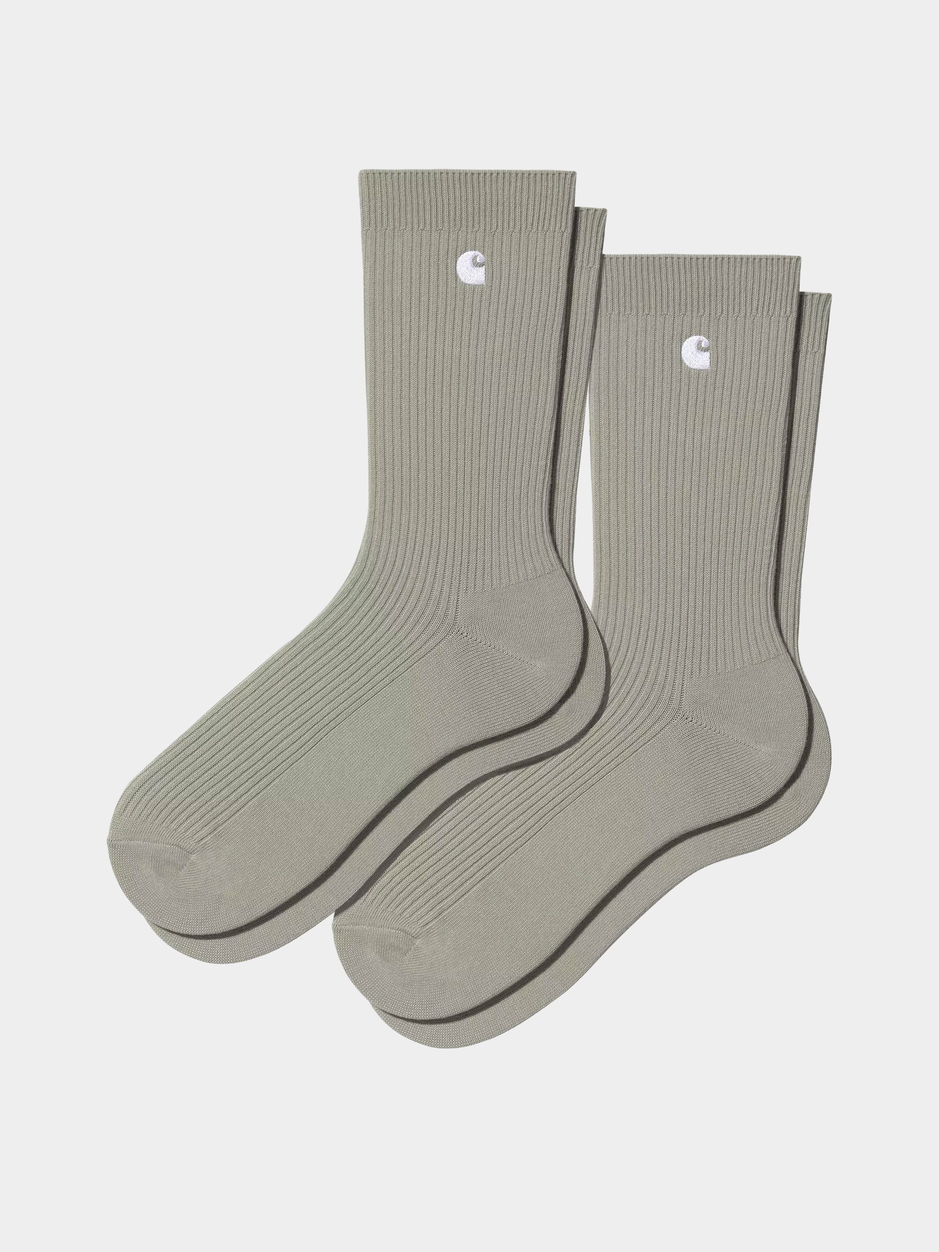 Carhartt WIP Socken Madison Pack (shady green/white shady green/white)