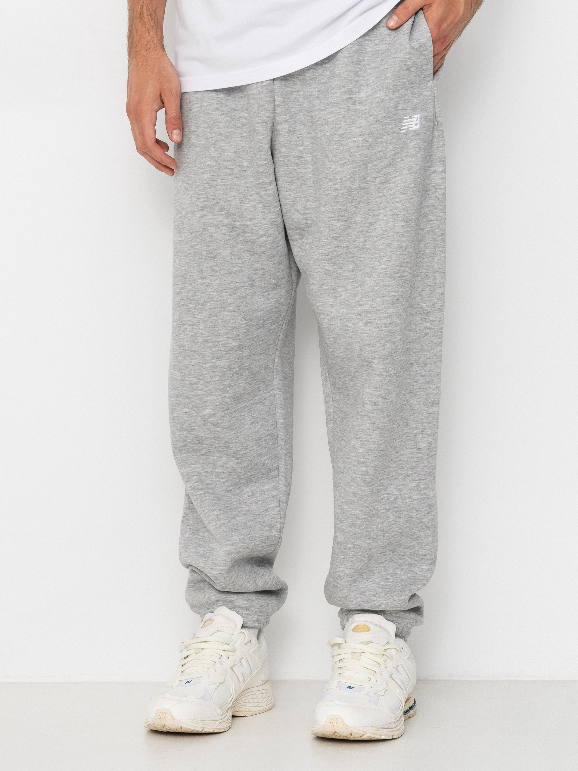 New Balance Sport Essentials Fleece Jogger Hose (athletic grey)