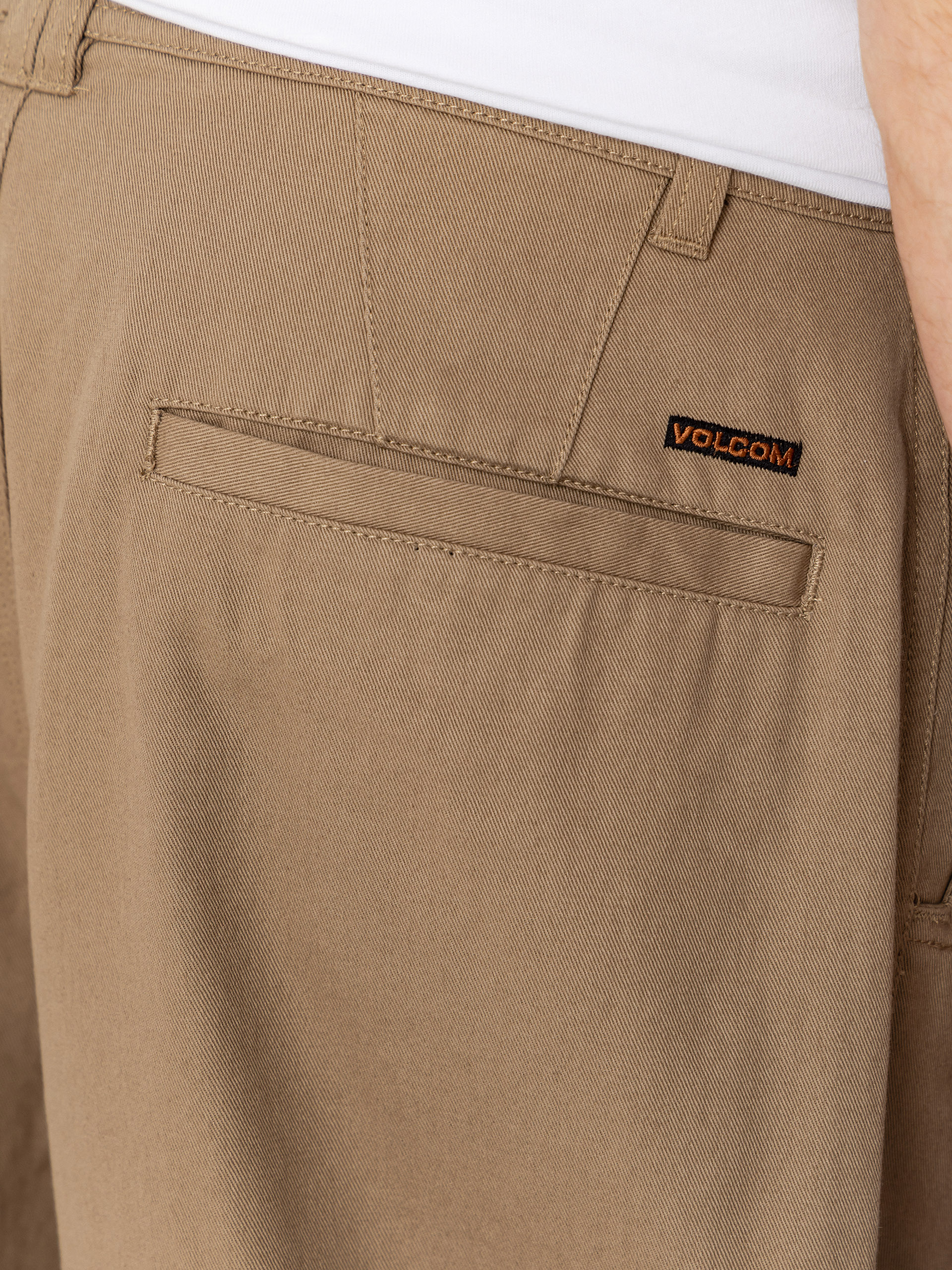 Volcom Baggos Pleat Hose (khaki)