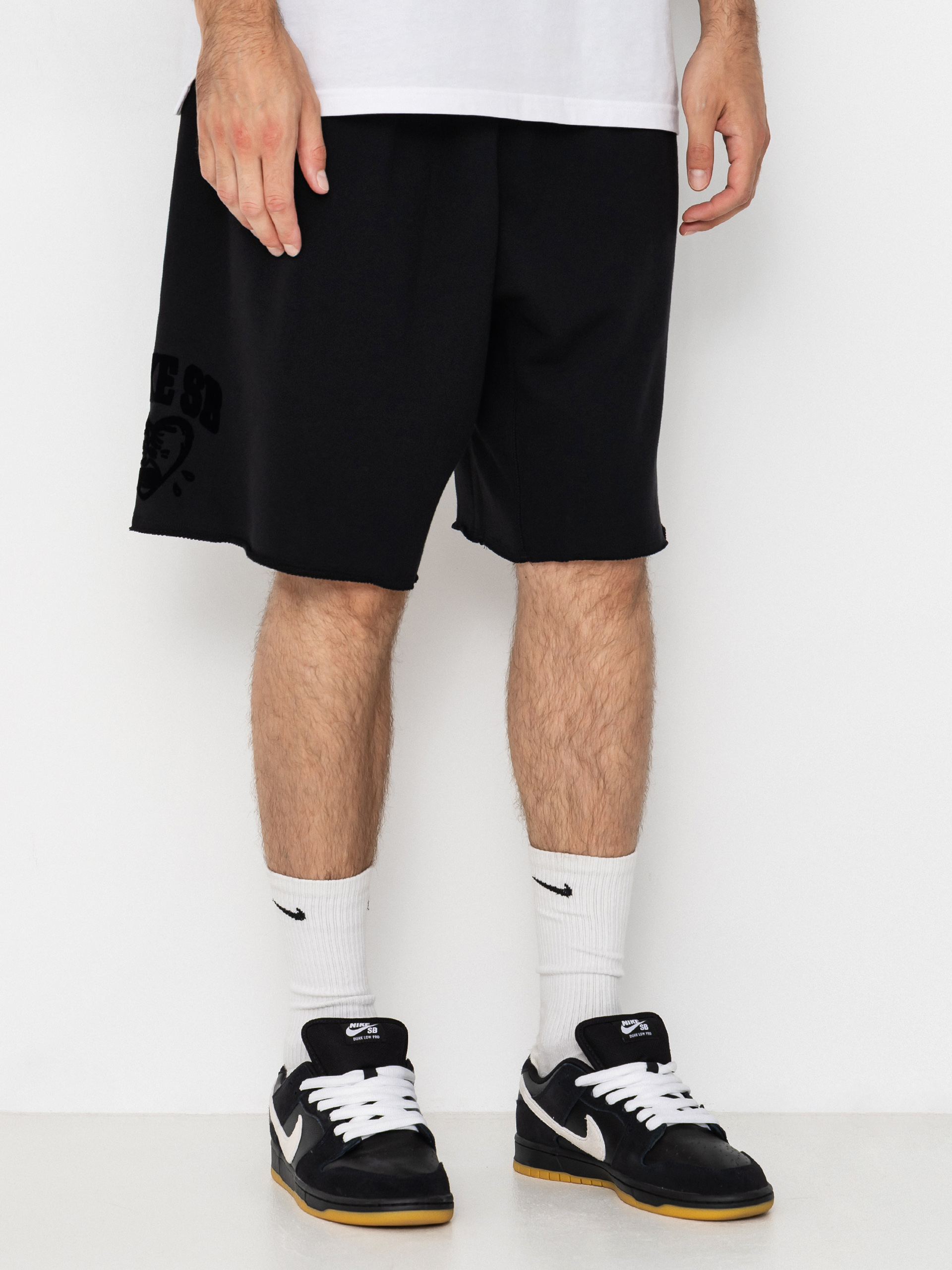 Nike SB Gfx Flc Shorts (black/white)