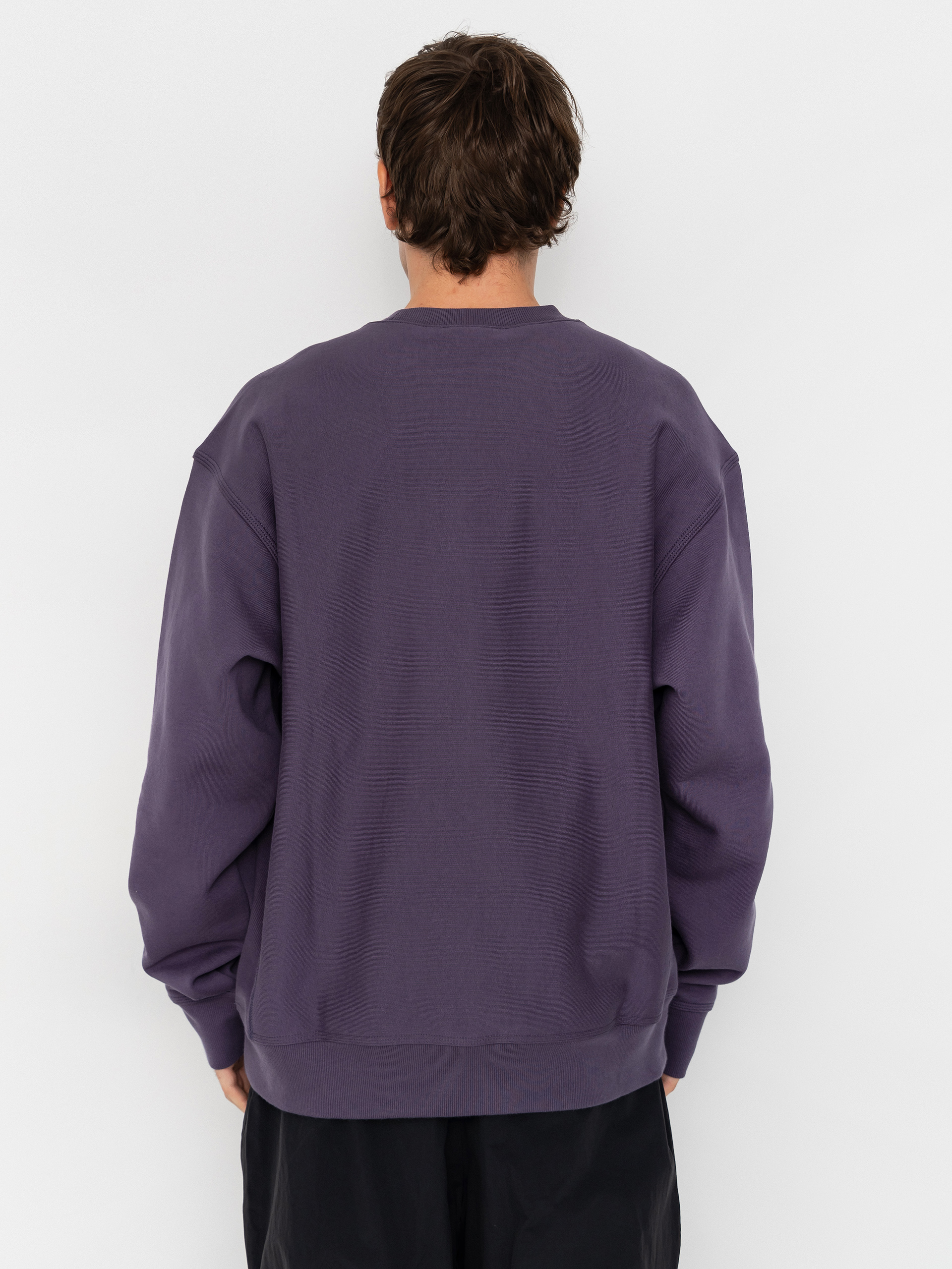 Carhartt WIP American Script Sweatshirt (shady purple)