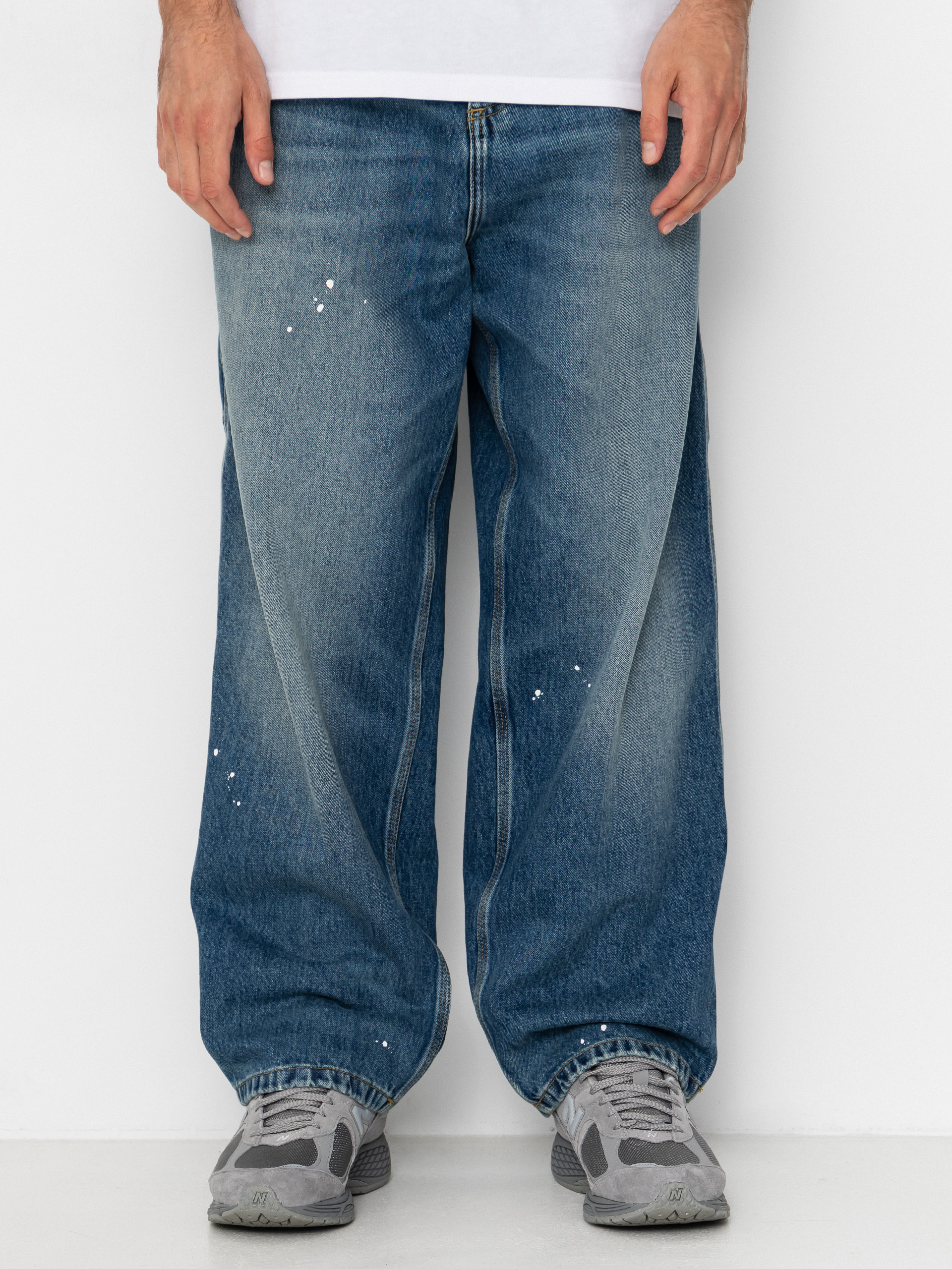 Carhartt WIP OG Single Knee Pants - white (seaton stripe/wax/dark