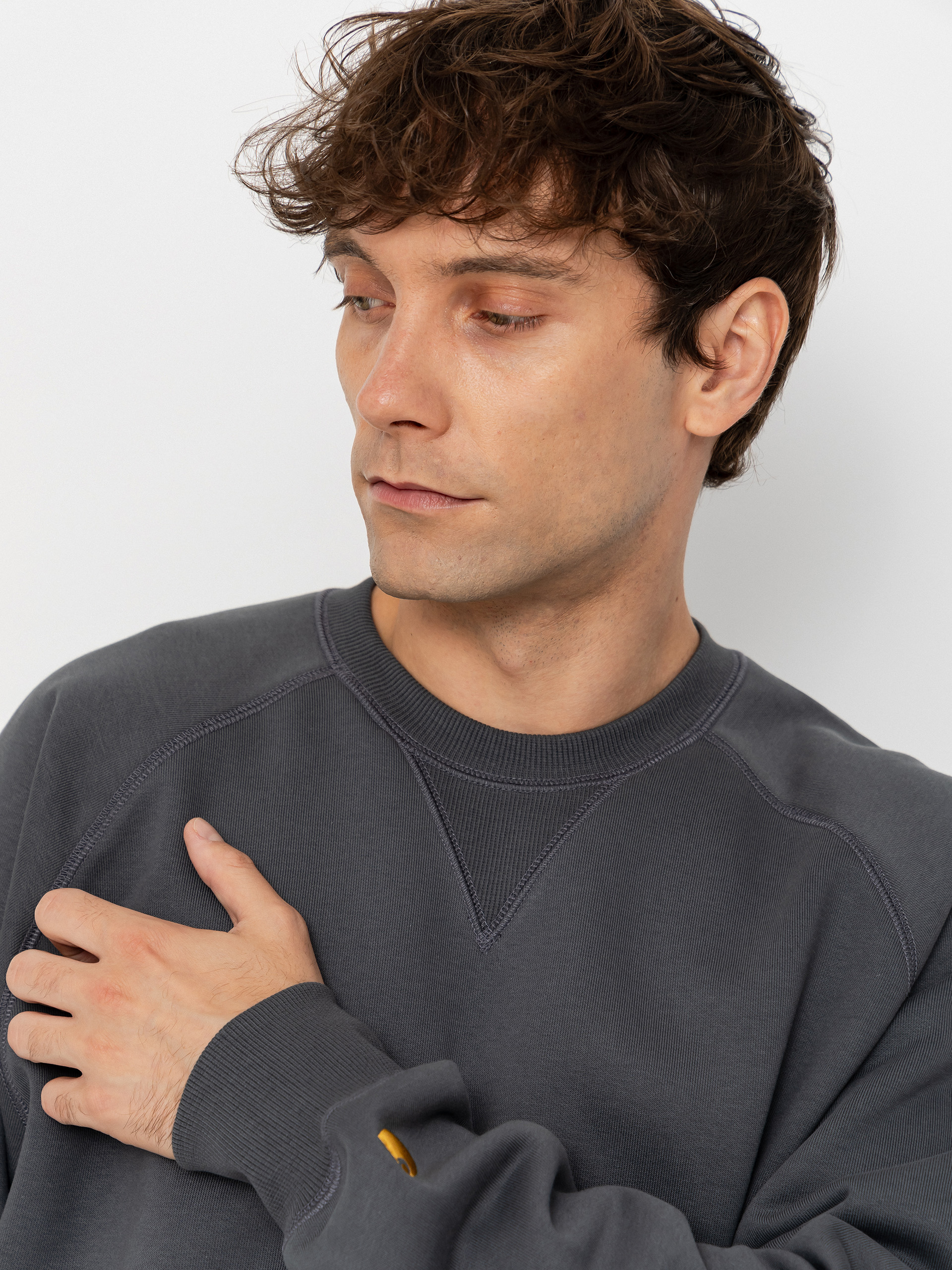 Carhartt WIP Chase Sweatshirt (styx/gold)