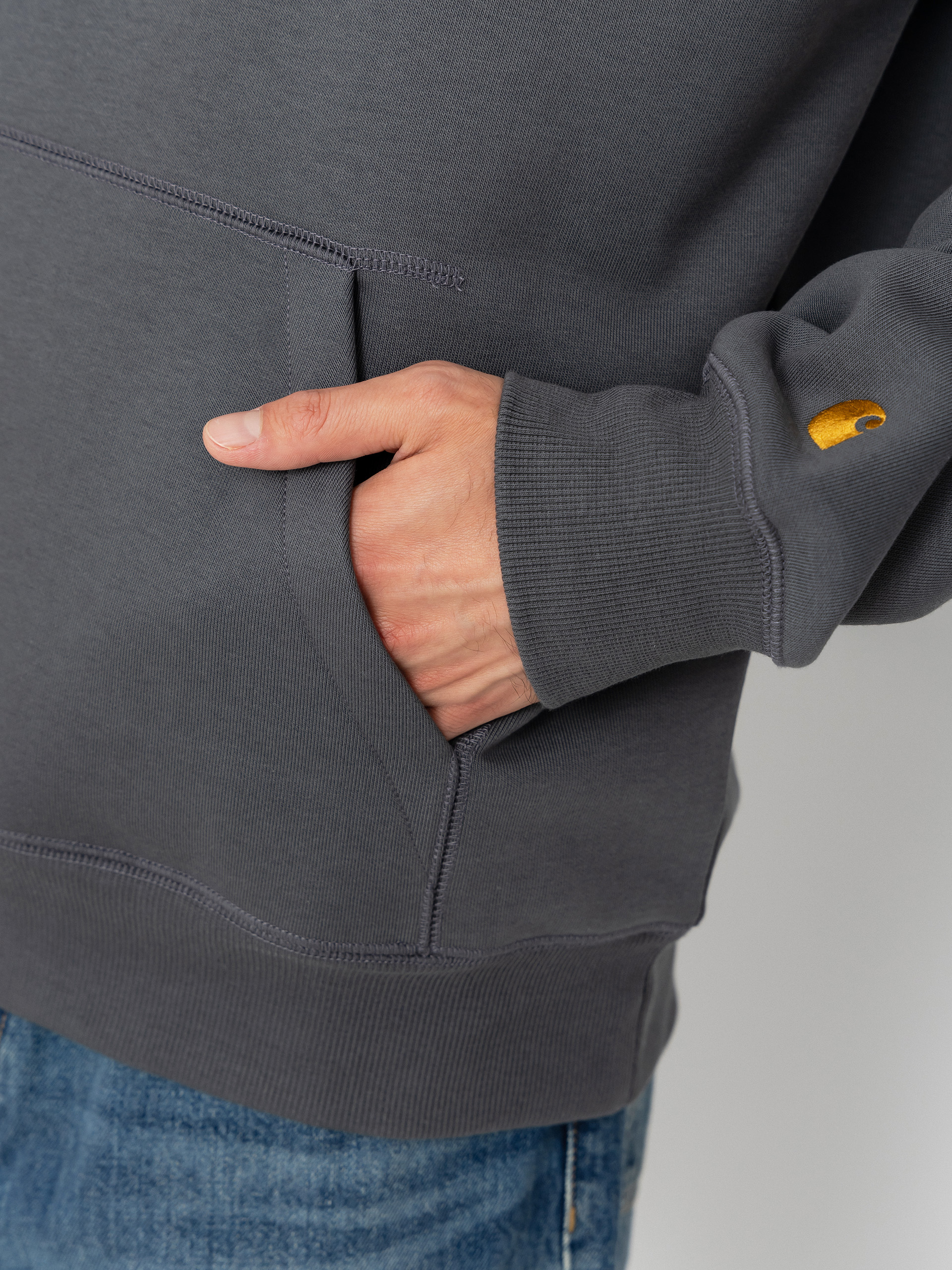 Carhartt WIP Chase HD Hoodie (styx/gold)