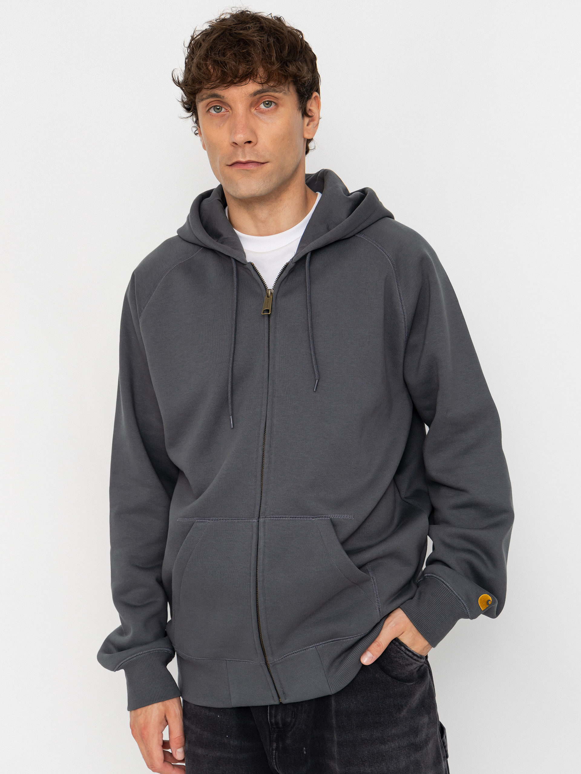 Carhartt WIP Chase ZHD Hoodie - green (olive/gold)