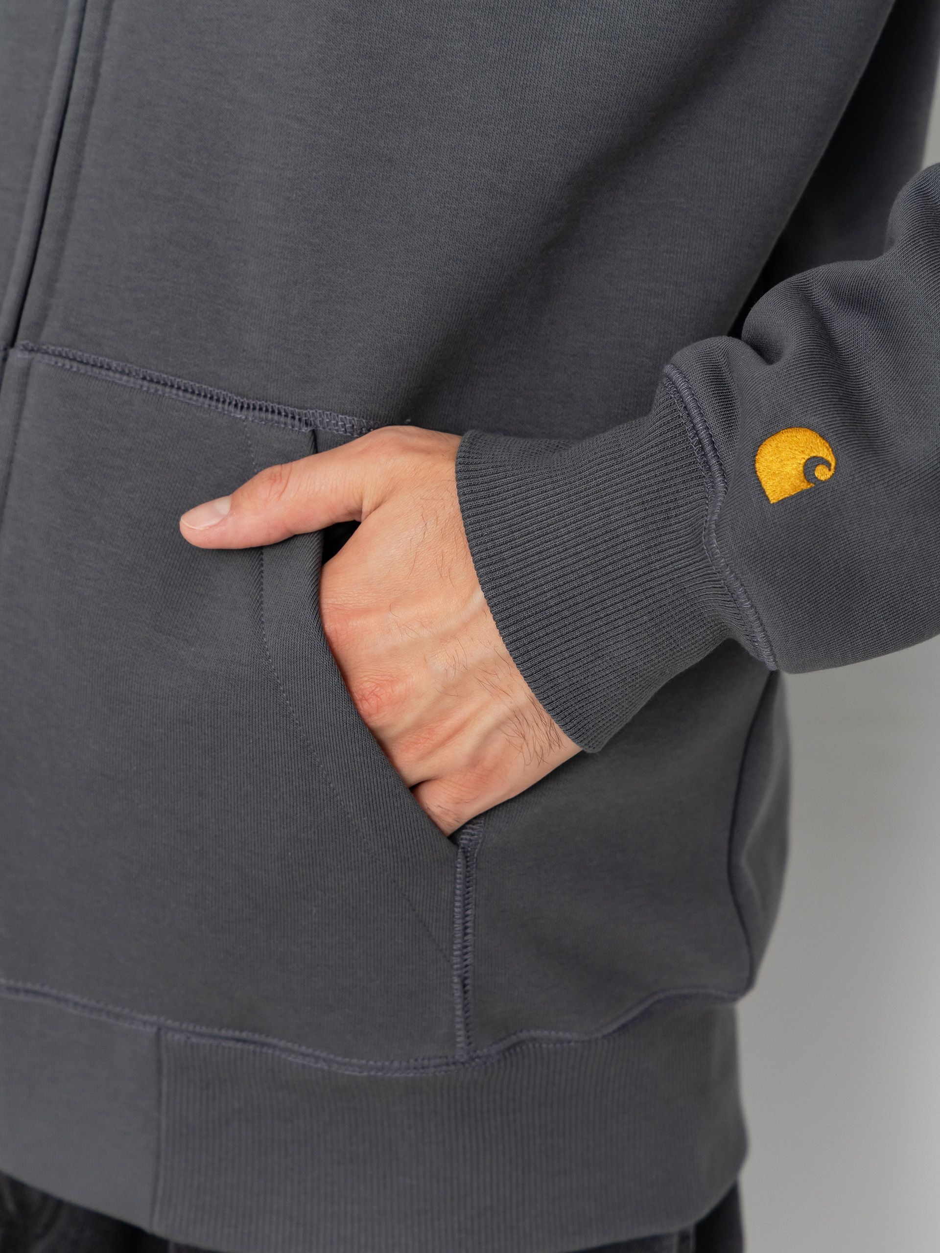 Carhartt WIP Chase ZHD Hoodie (styx/gold)