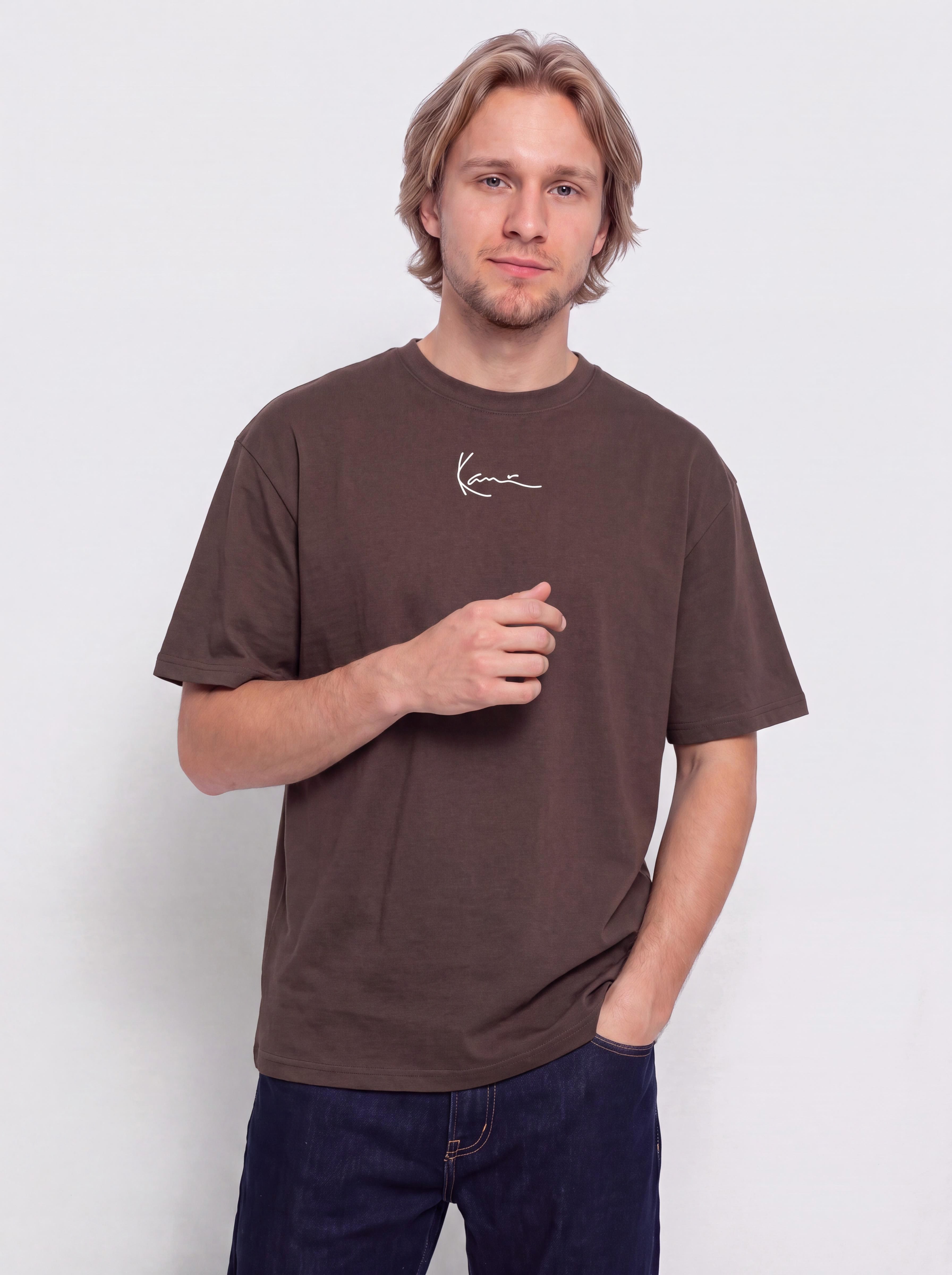 Karl Kani Small Signature Essential T-Shirt (brown)
