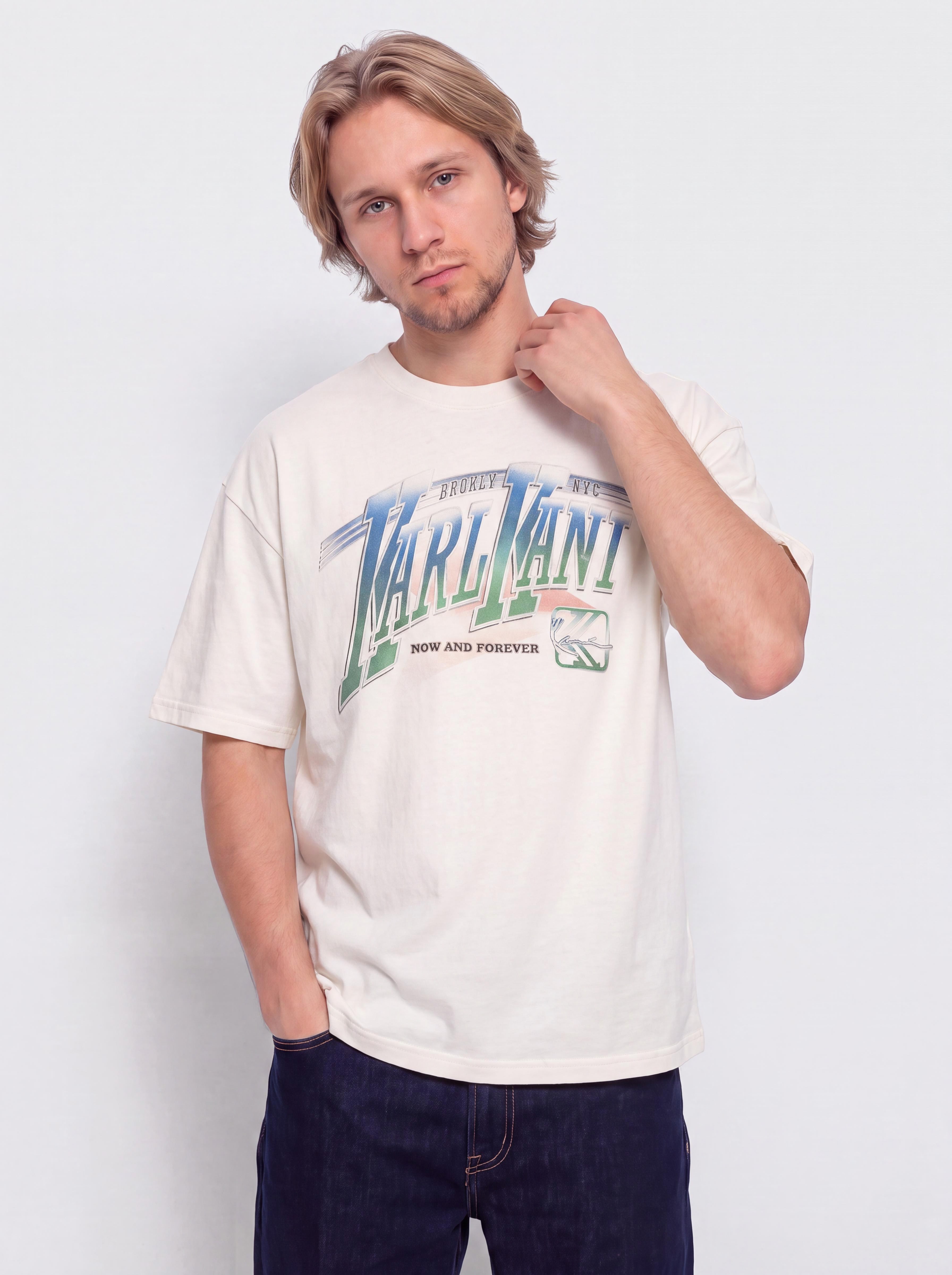 Karl Kani Sport Gradient Boxy T-Shirt (white)