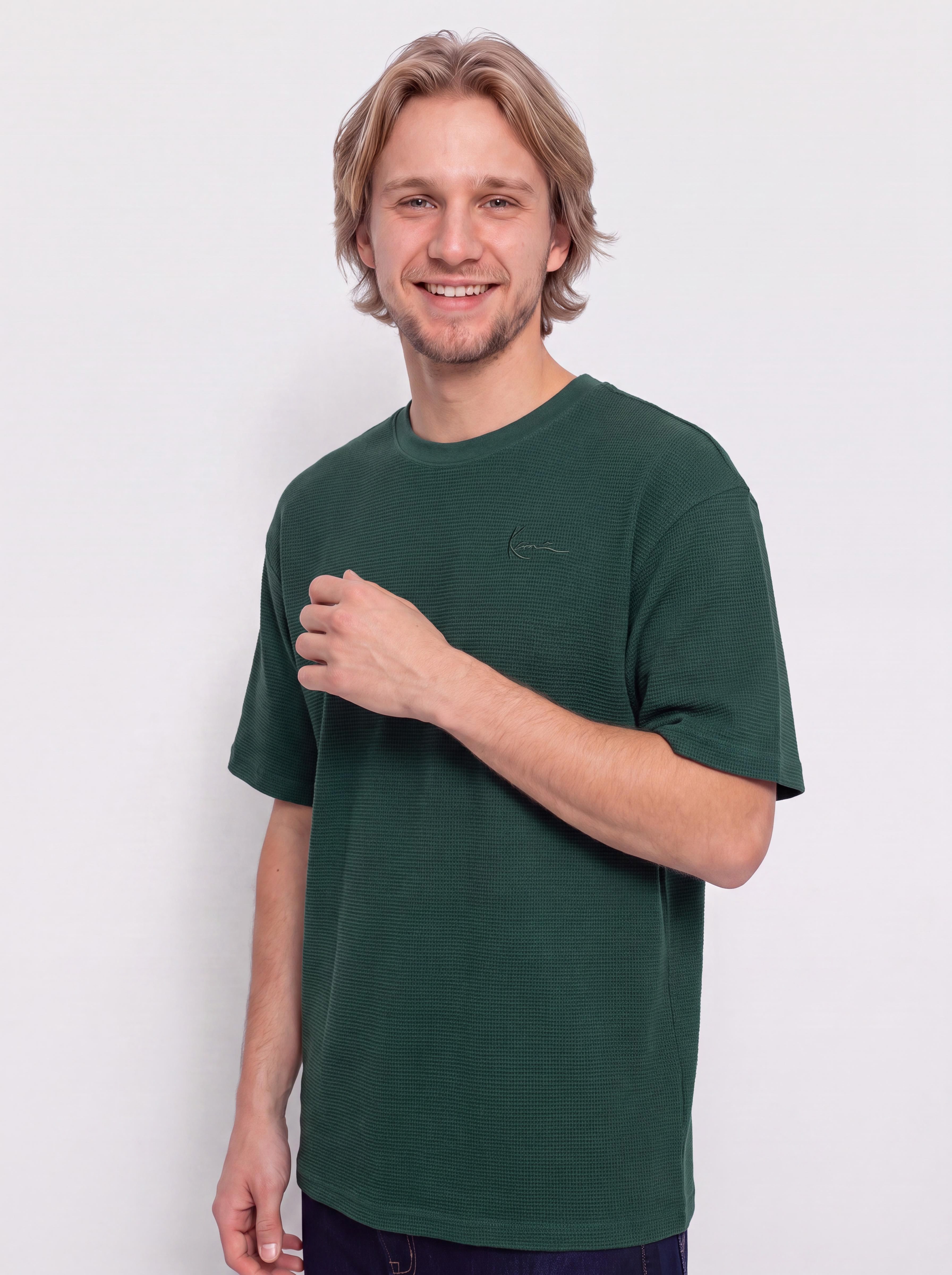 Karl Kani Signature Waffle T-Shirt (green)