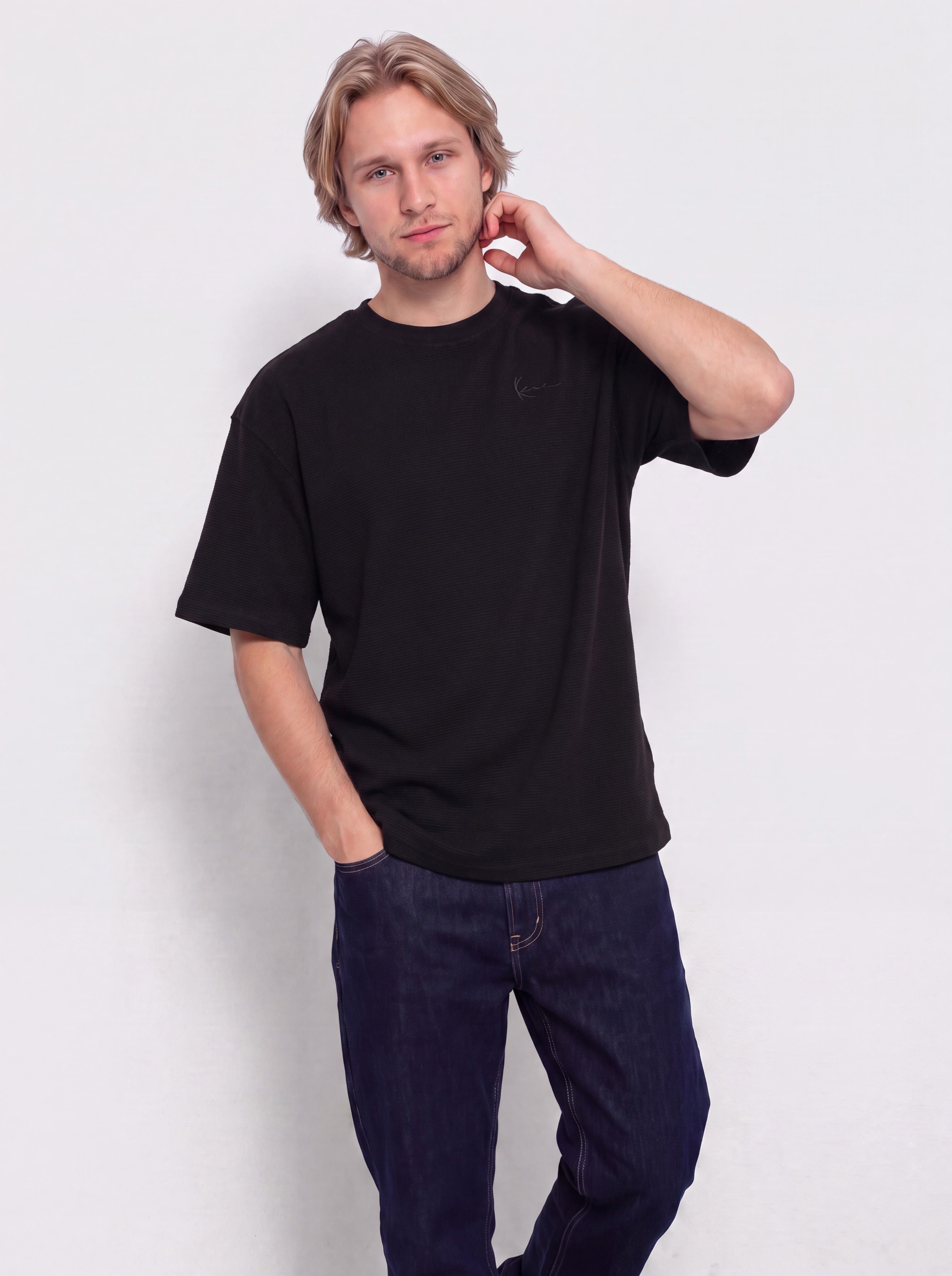 Karl Kani Signature Waffle T-Shirt (black)
