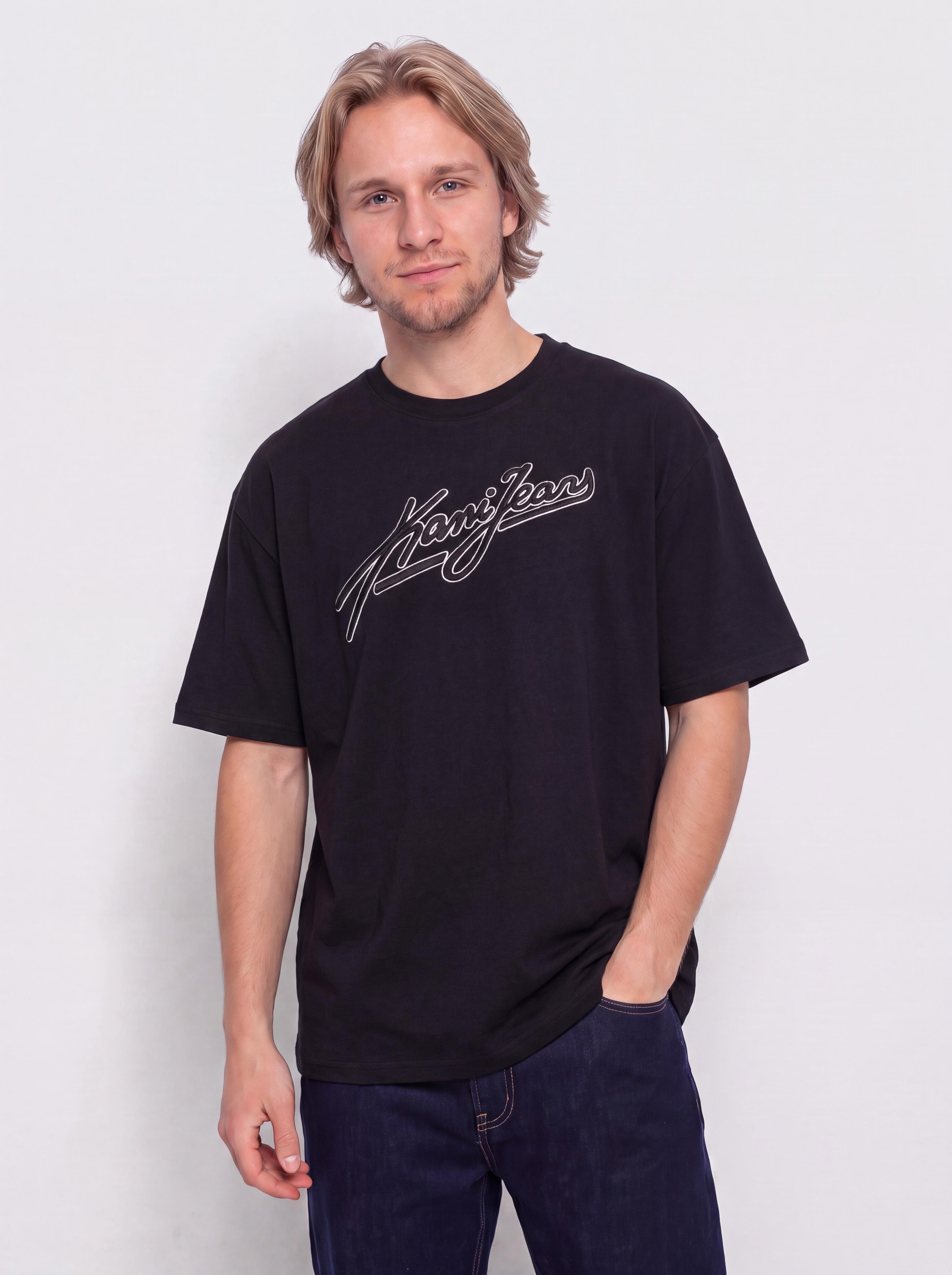 トップス karl kani Jeans Karl Kani Jeans Oversized T-Shirt - Schwarz (black)