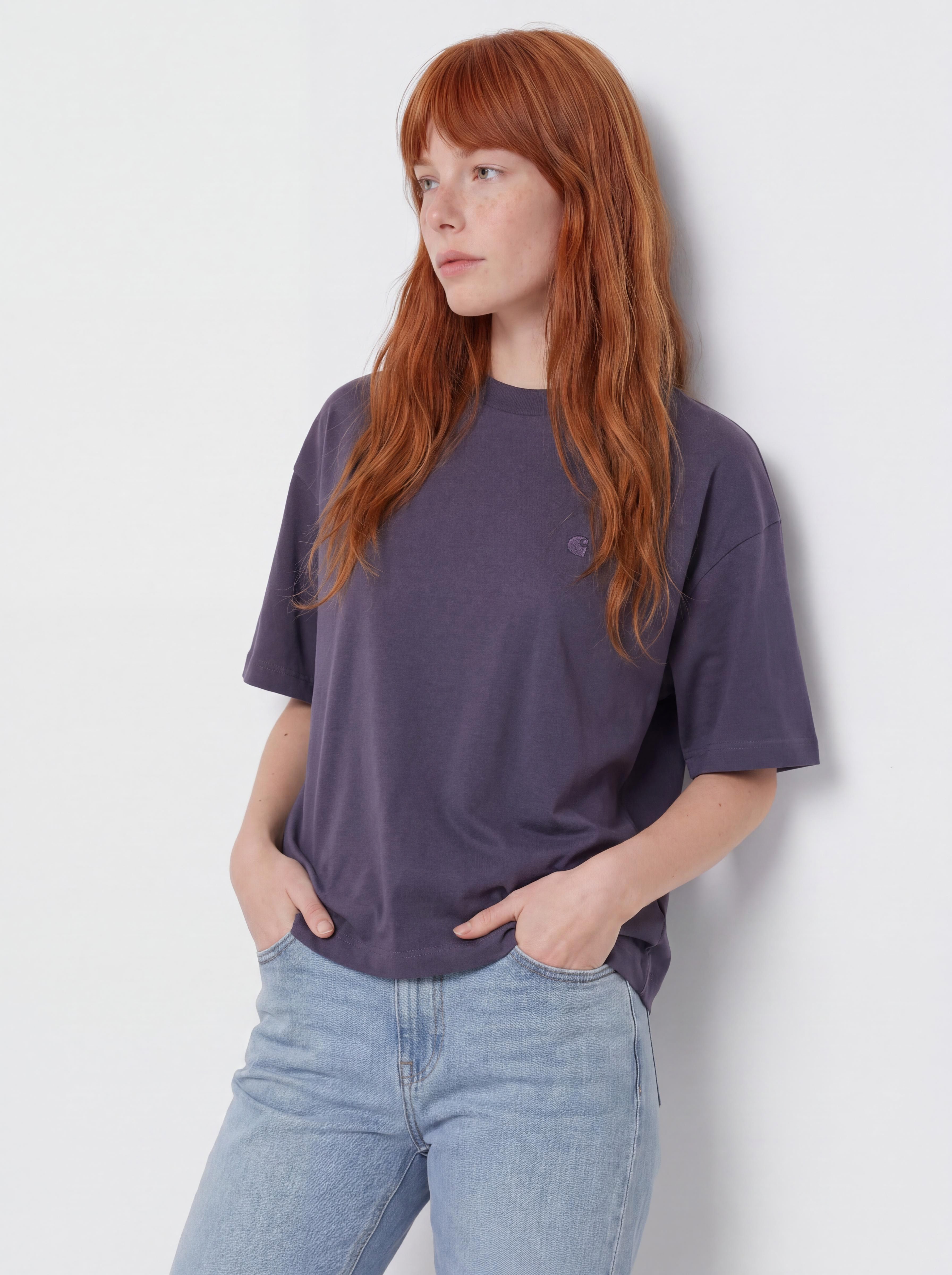 Carhartt WIP T-Shirt Chester Wmn (shady purple)